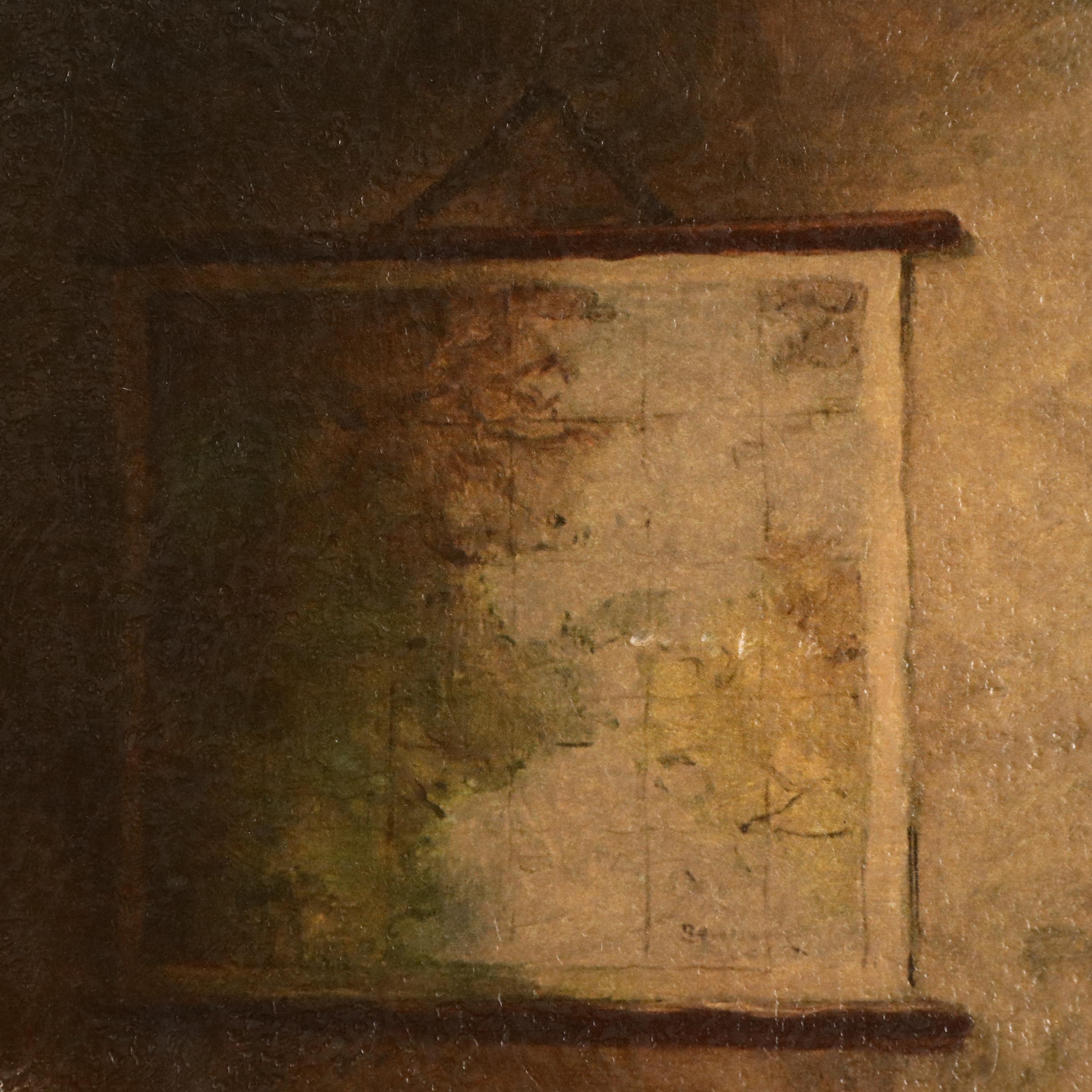 Offset Lithograph "Ye Olde Tavern" After Fritz Wagner-Höhenberg