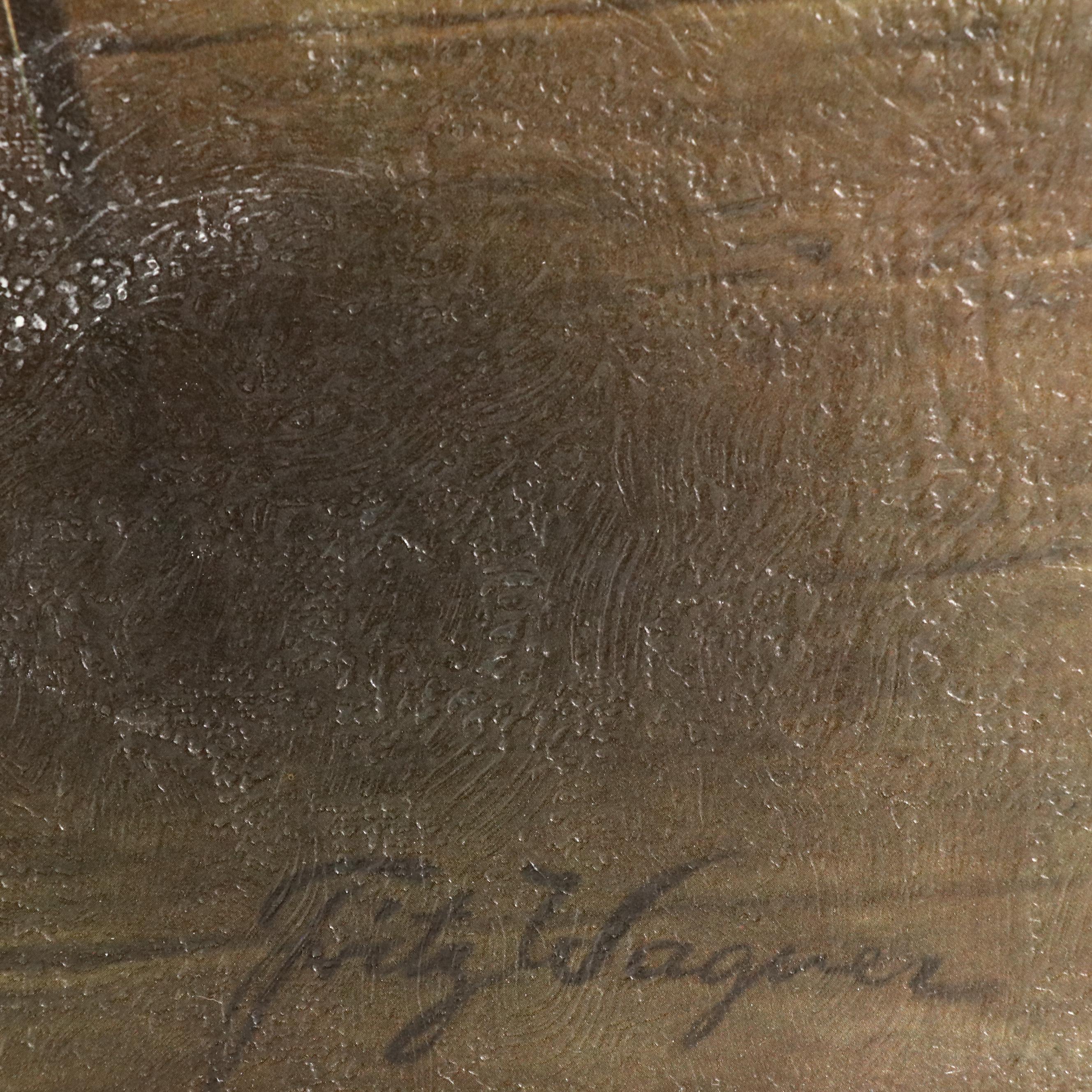 Offset Lithograph "Ye Olde Tavern" After Fritz Wagner-Höhenberg