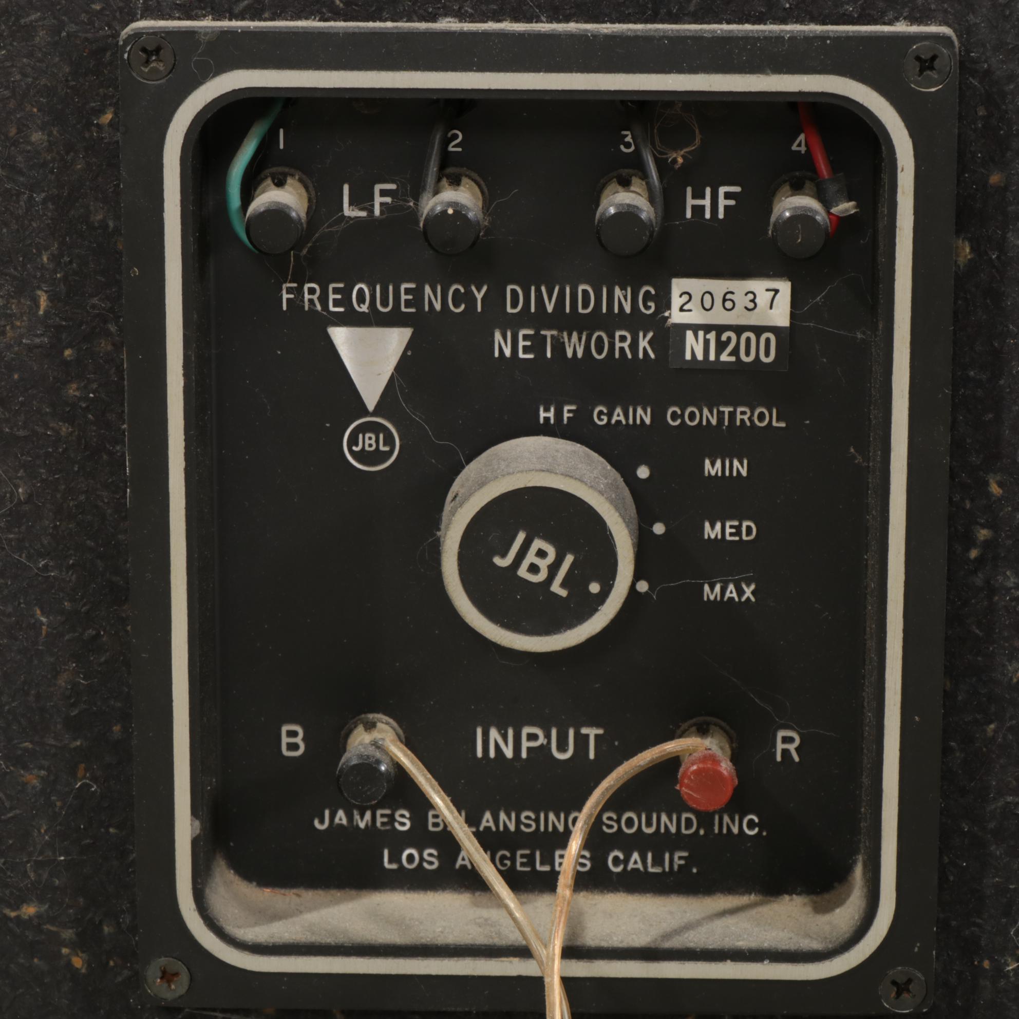 JBL Mid Century Modern Teak Cased Floor Speakers, Pair