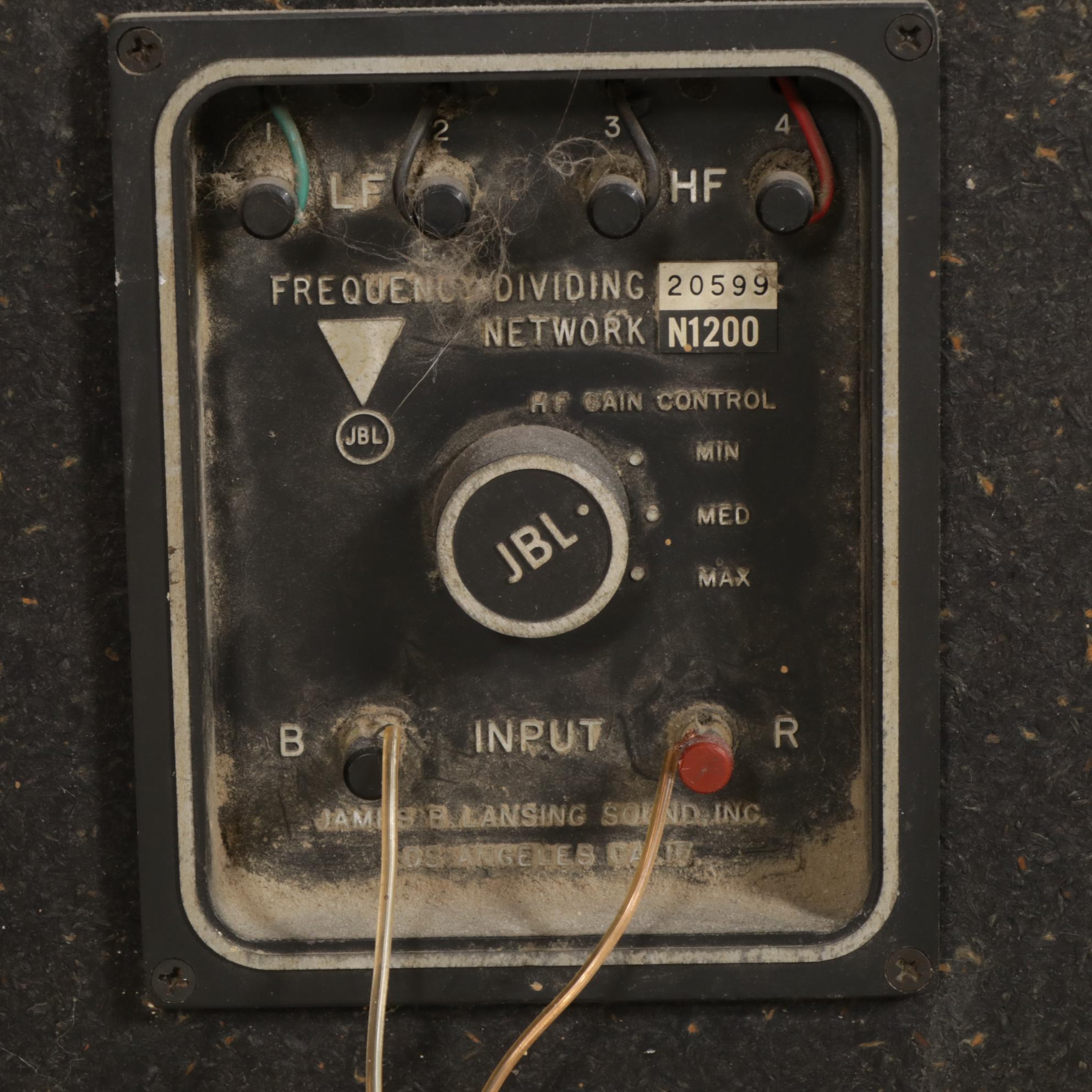 JBL Mid Century Modern Teak Cased Floor Speakers, Pair