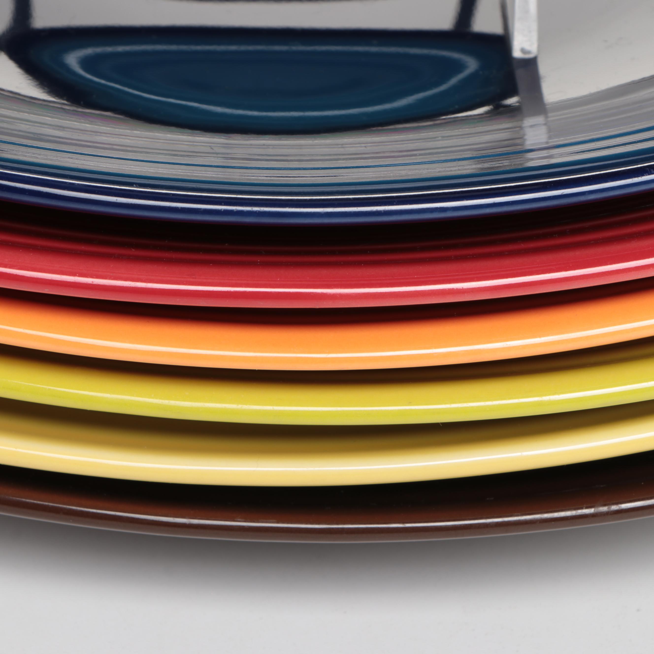 Homer Laughlin "Fiesta" Ceramic Bowl, Mugs and Plates