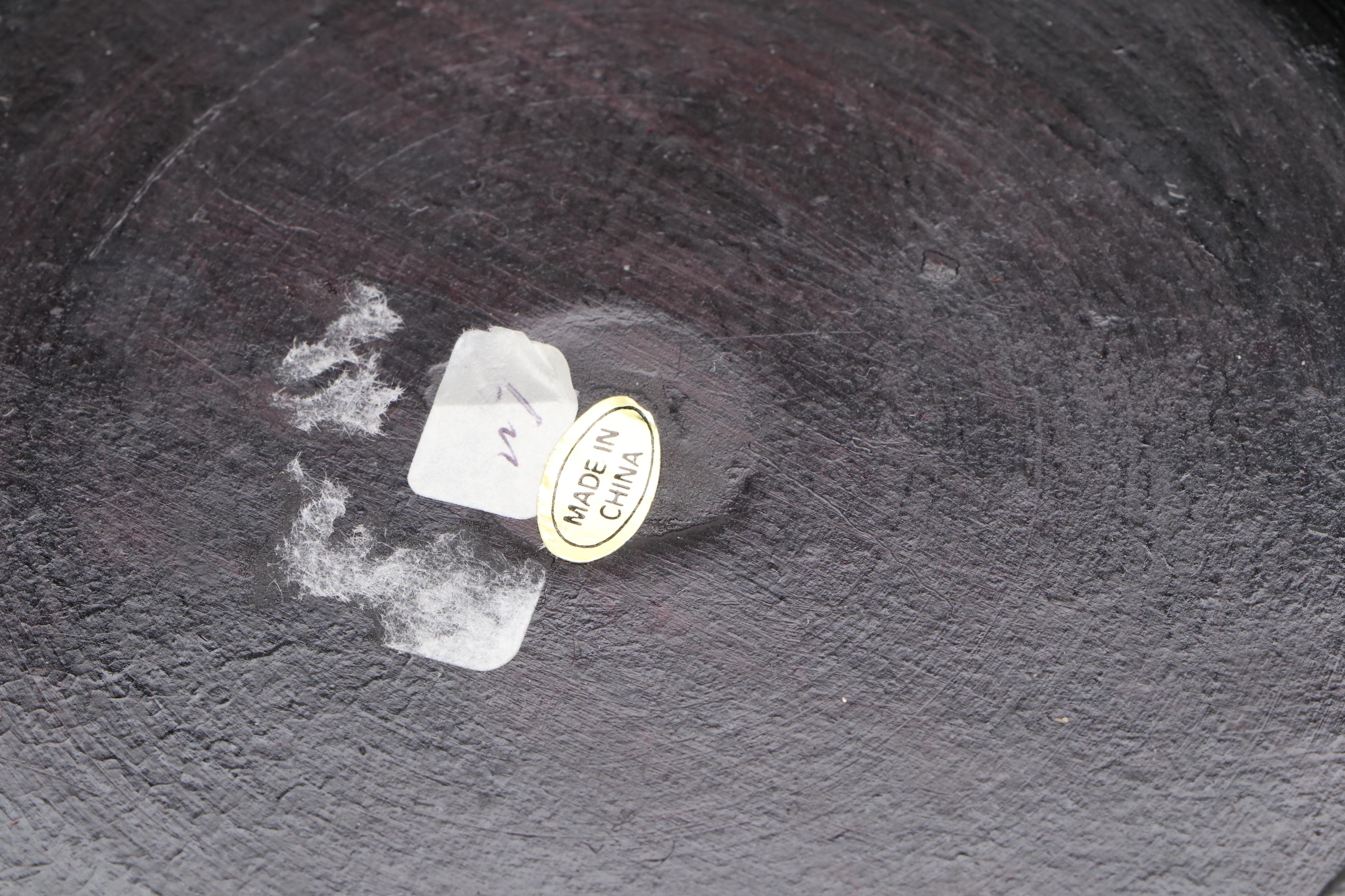 Chinese Carved Vase Stands and Plate Holders