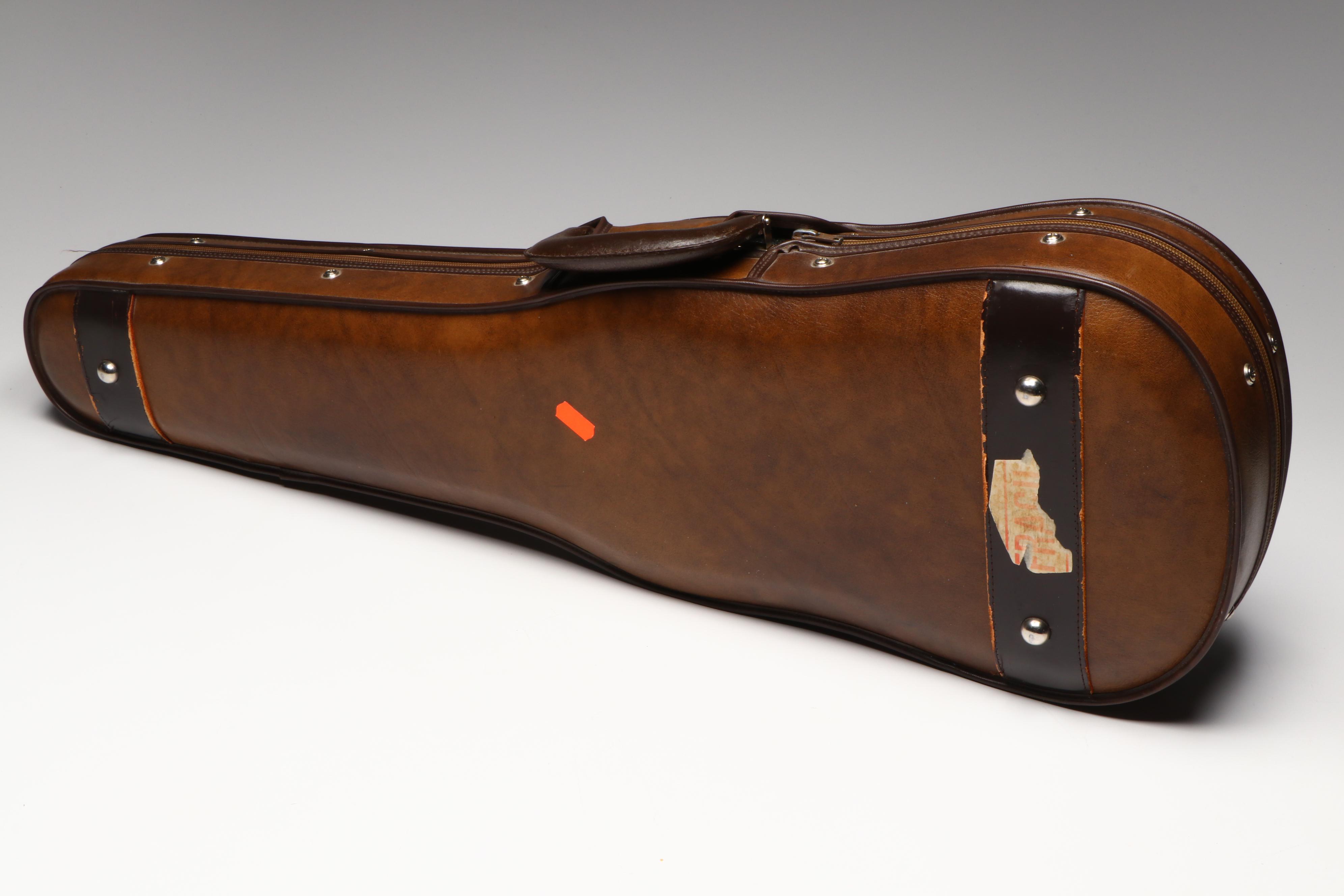 Eugen Gärtner Flame Maple and Ebony 4/4 Violin with Léon Bernardel Bow, 1898