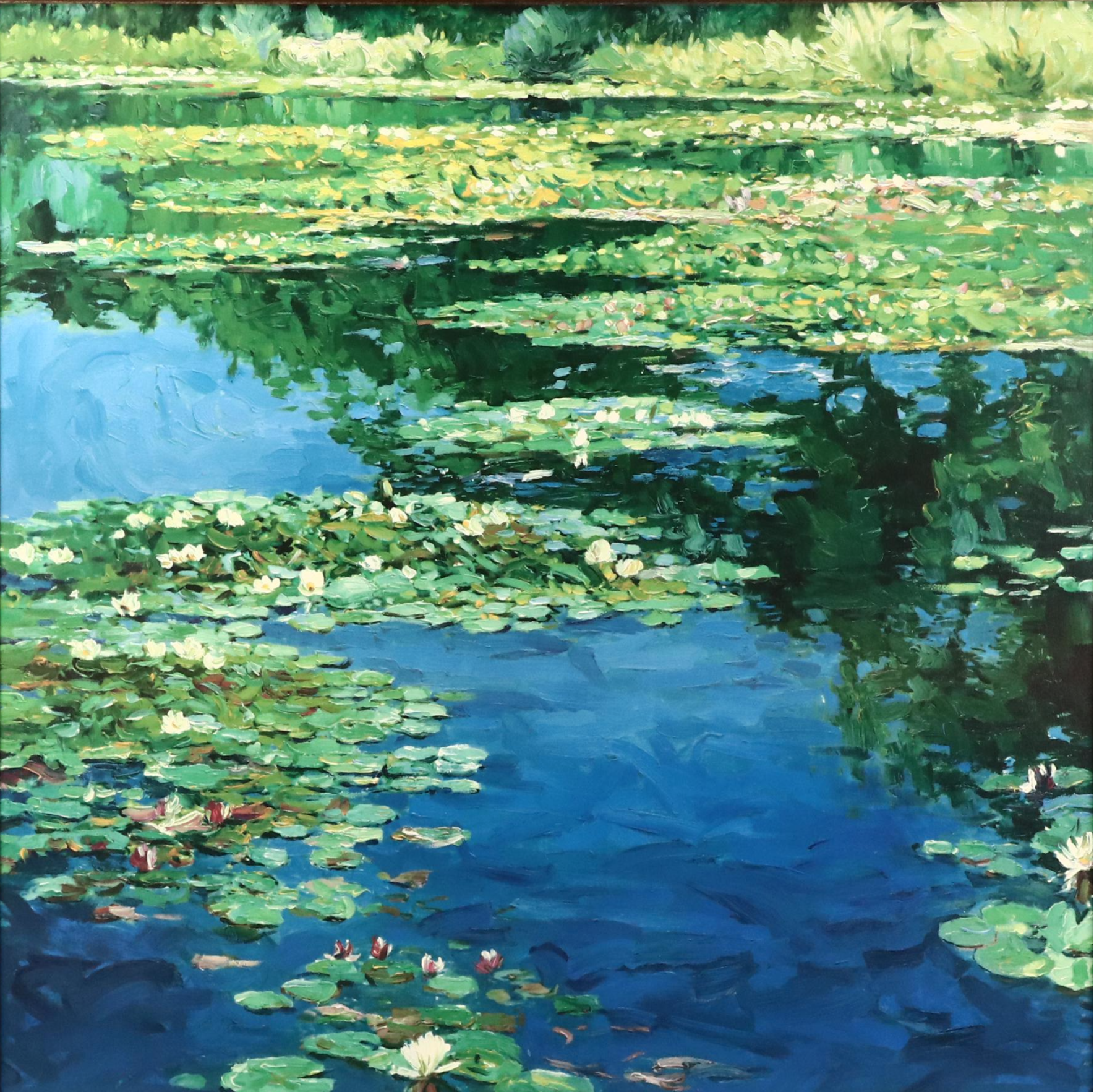 Offset Lithograph After Monet's "Water Lillies"