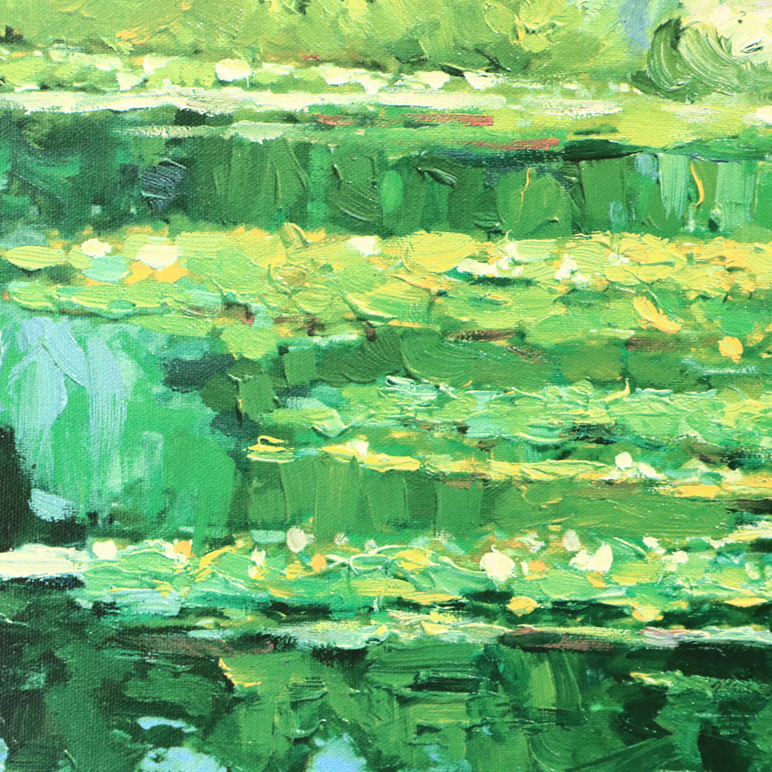 Offset Lithograph After Monet's "Water Lillies"
