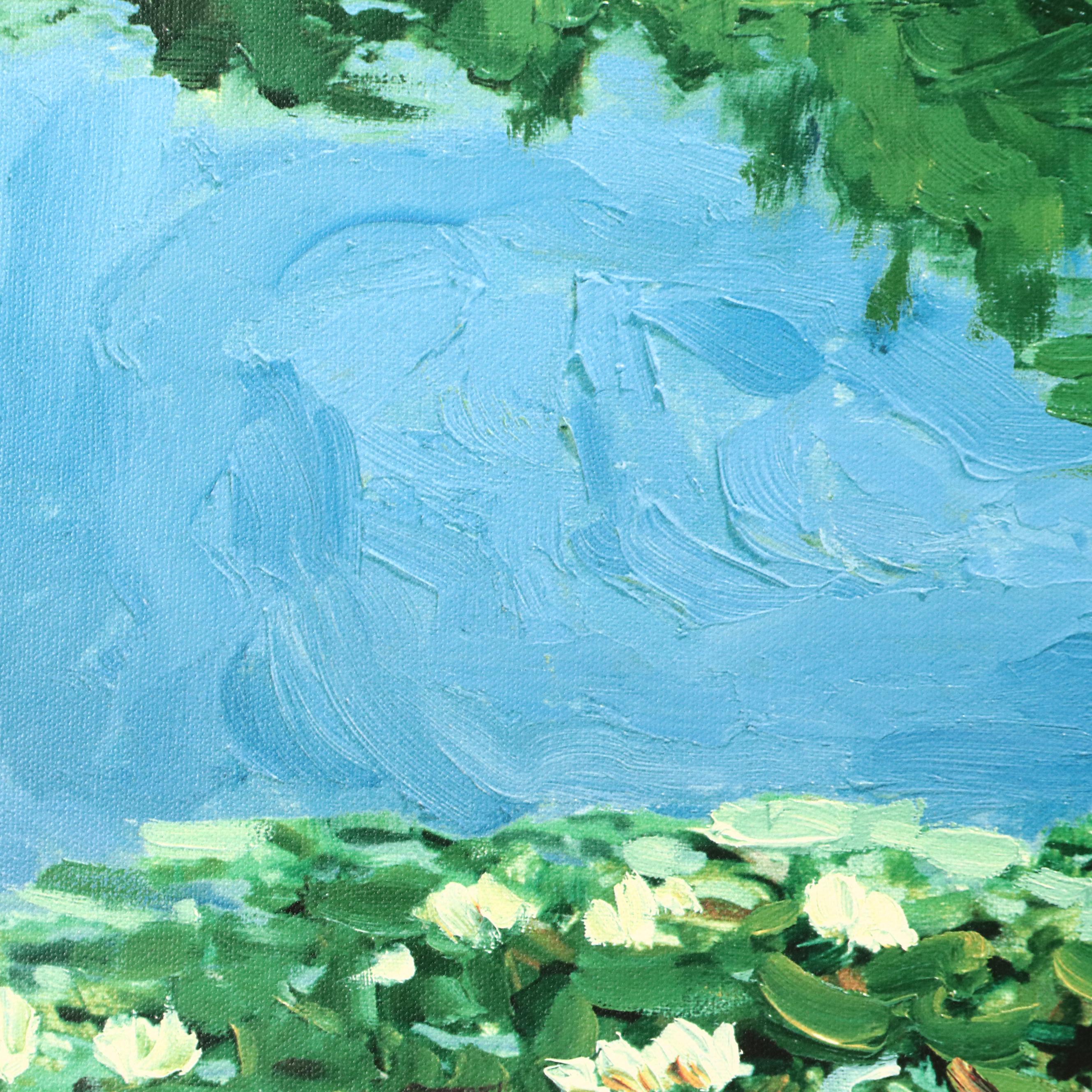 Offset Lithograph After Monet's "Water Lillies"