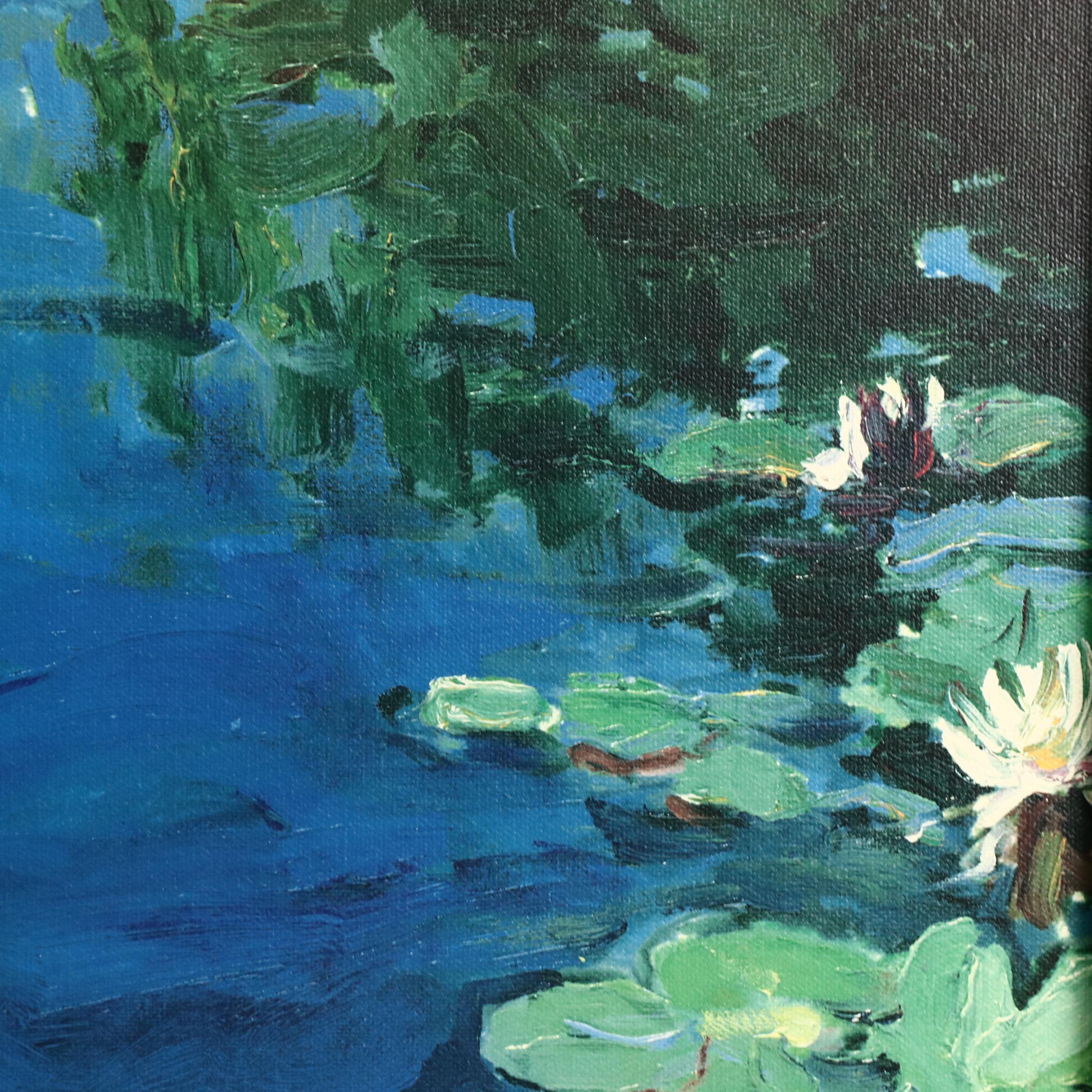Offset Lithograph After Monet's "Water Lillies"