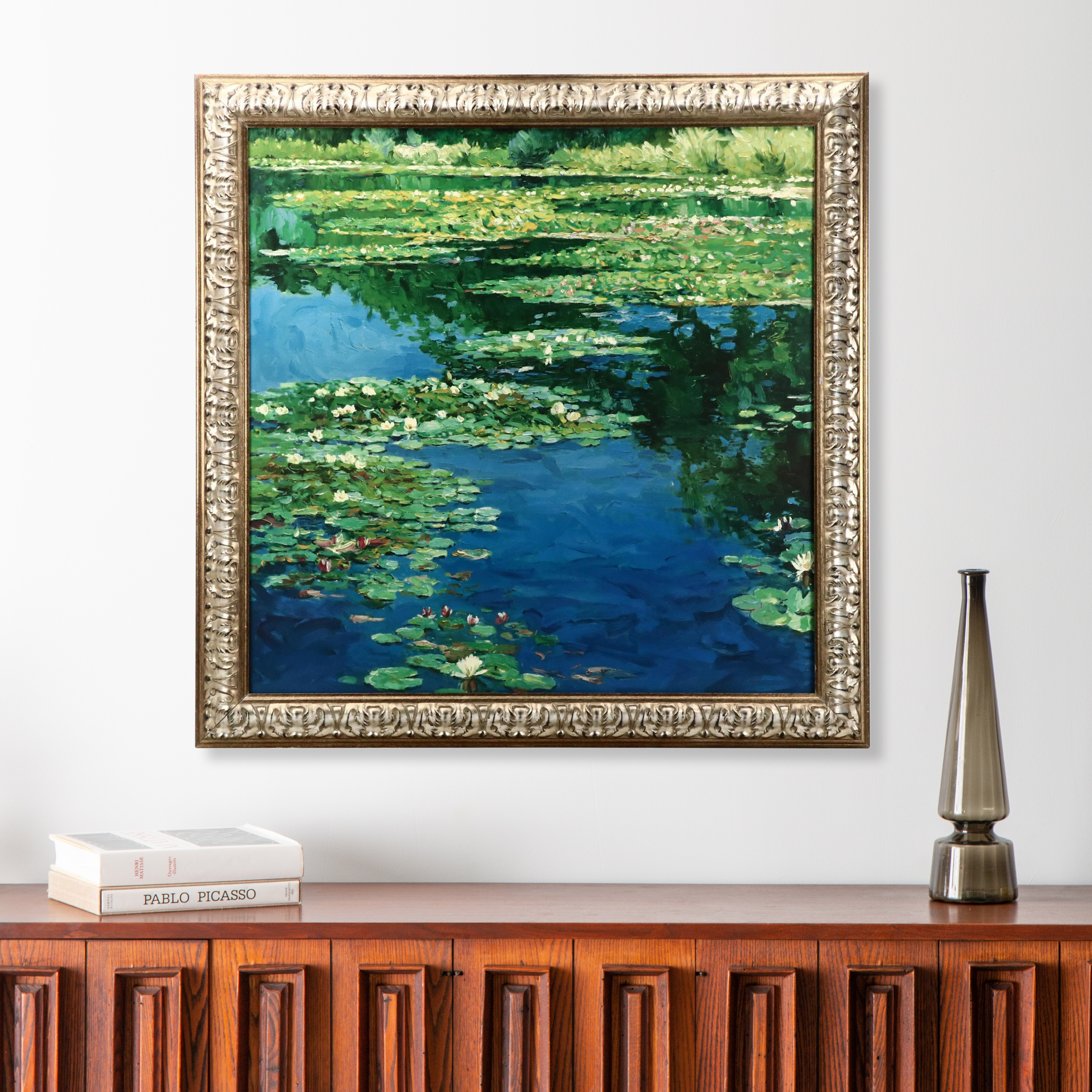 Offset Lithograph After Monet's "Water Lillies"