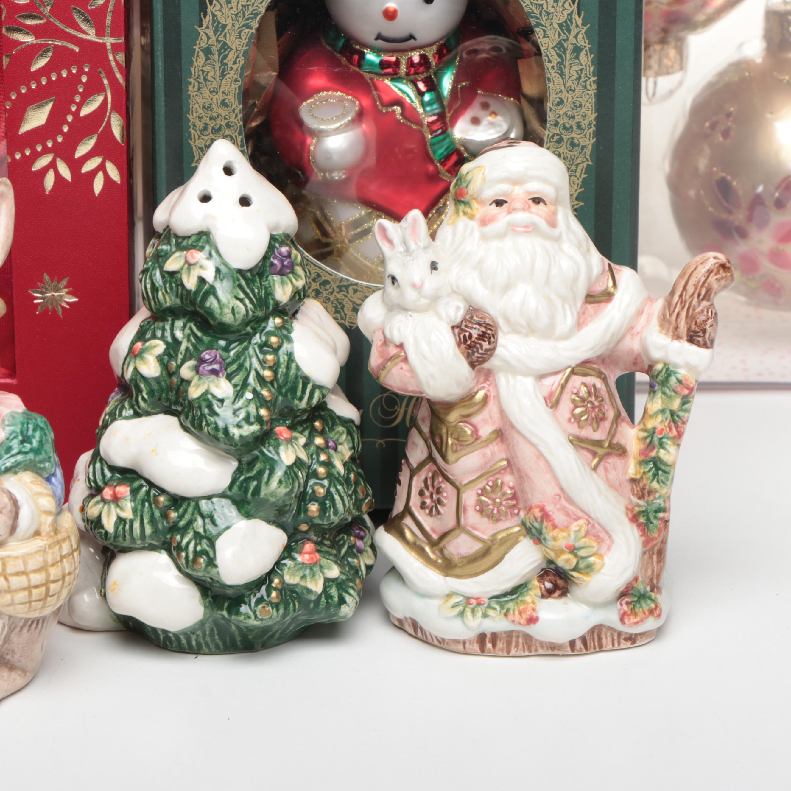 Waterford Holiday Heirlooms Crystal & Glass Ornaments with Other Seasonal Décor