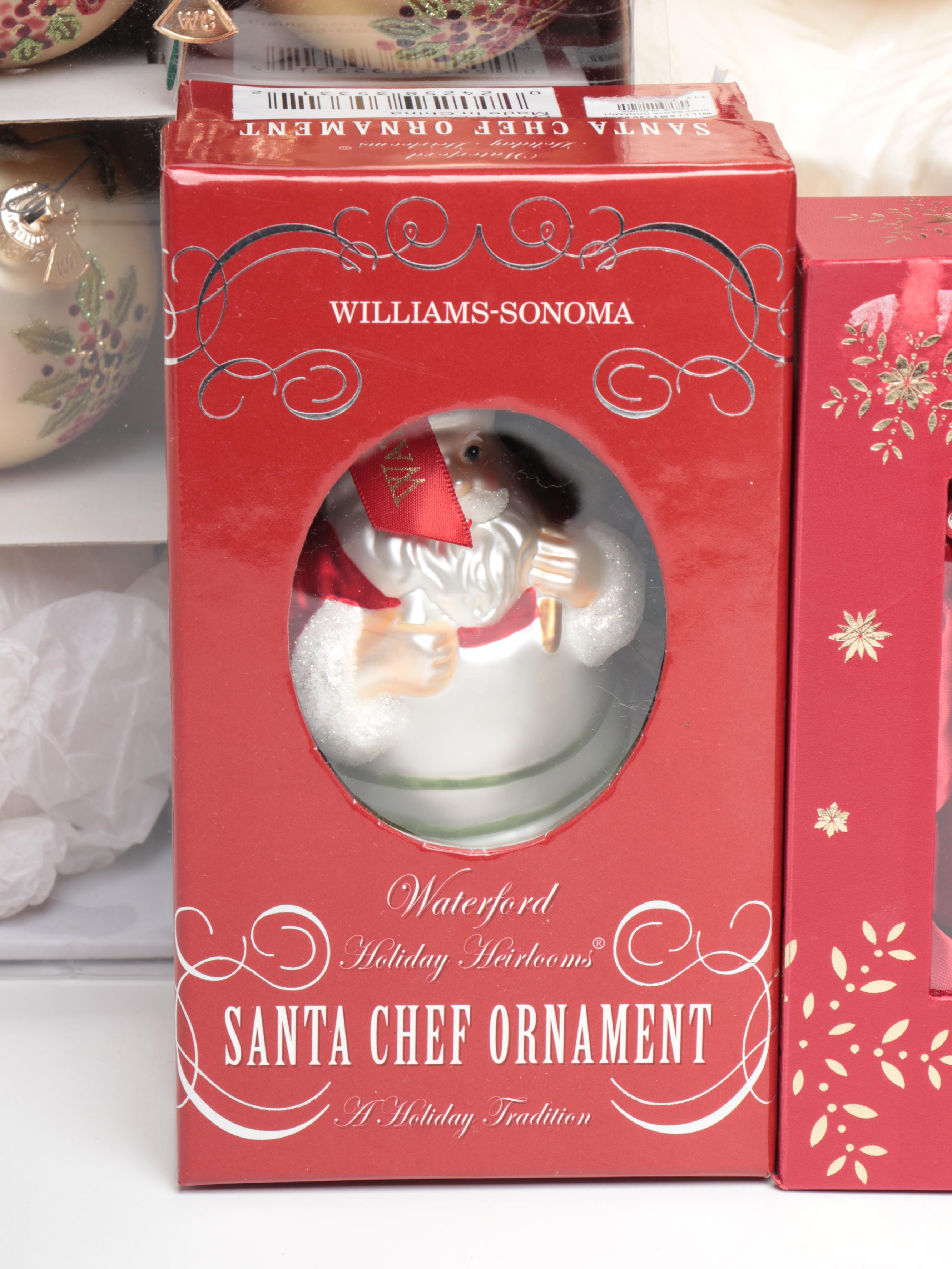 Waterford Holiday Heirlooms Crystal & Glass Ornaments with Other Seasonal Décor