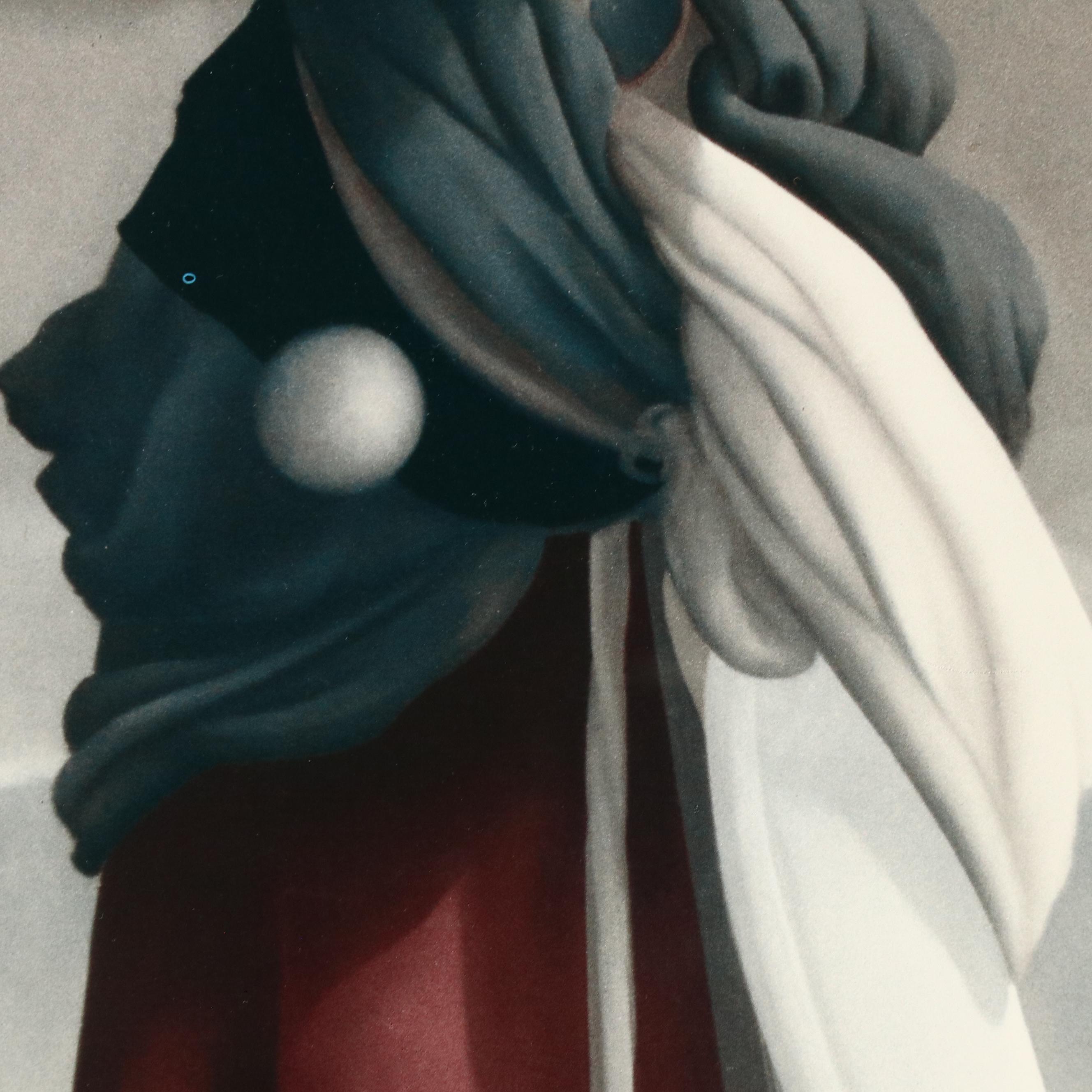 Surrealist Style Offset Lithograph After Michael Parkes "Mars"