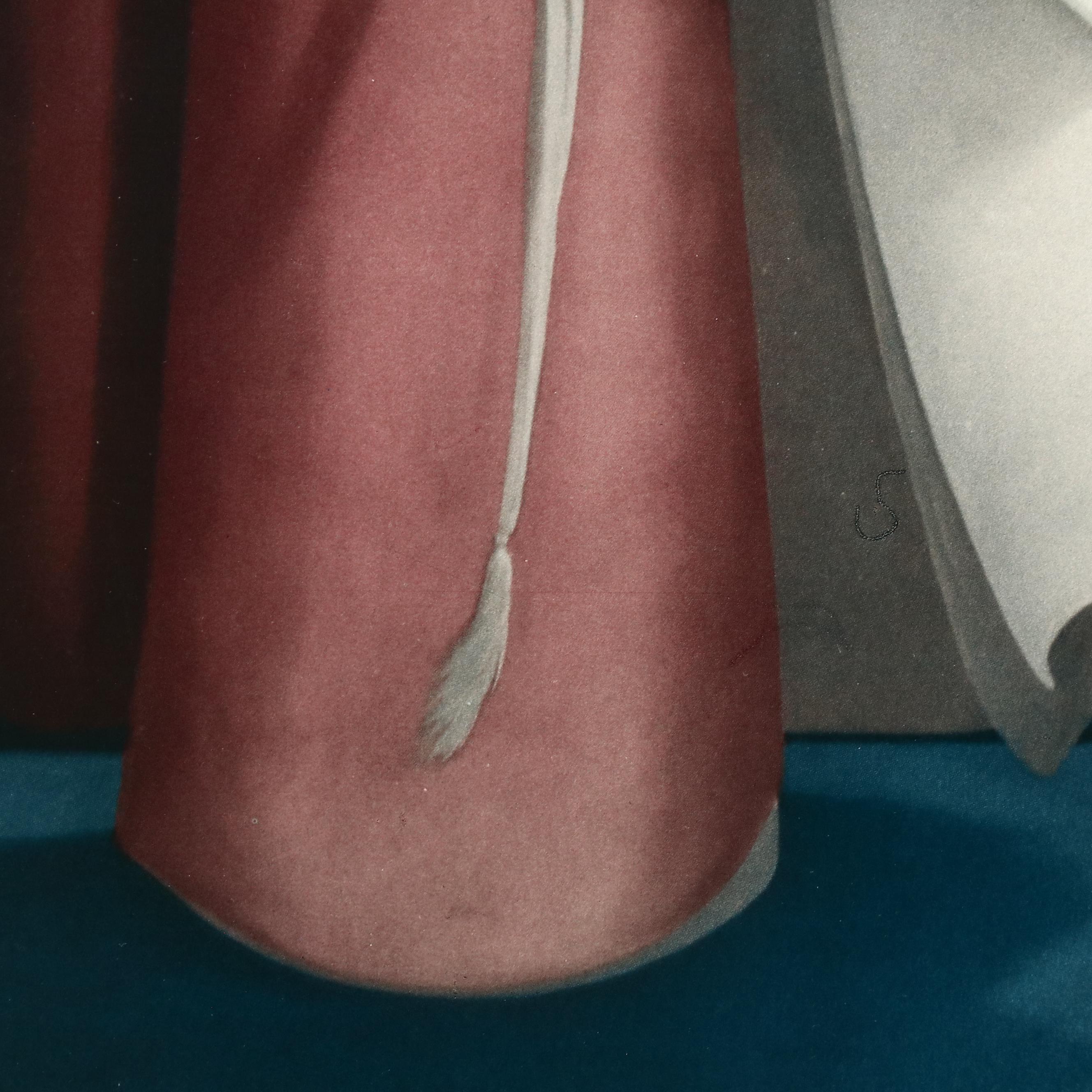 Surrealist Style Offset Lithograph After Michael Parkes "Mars"