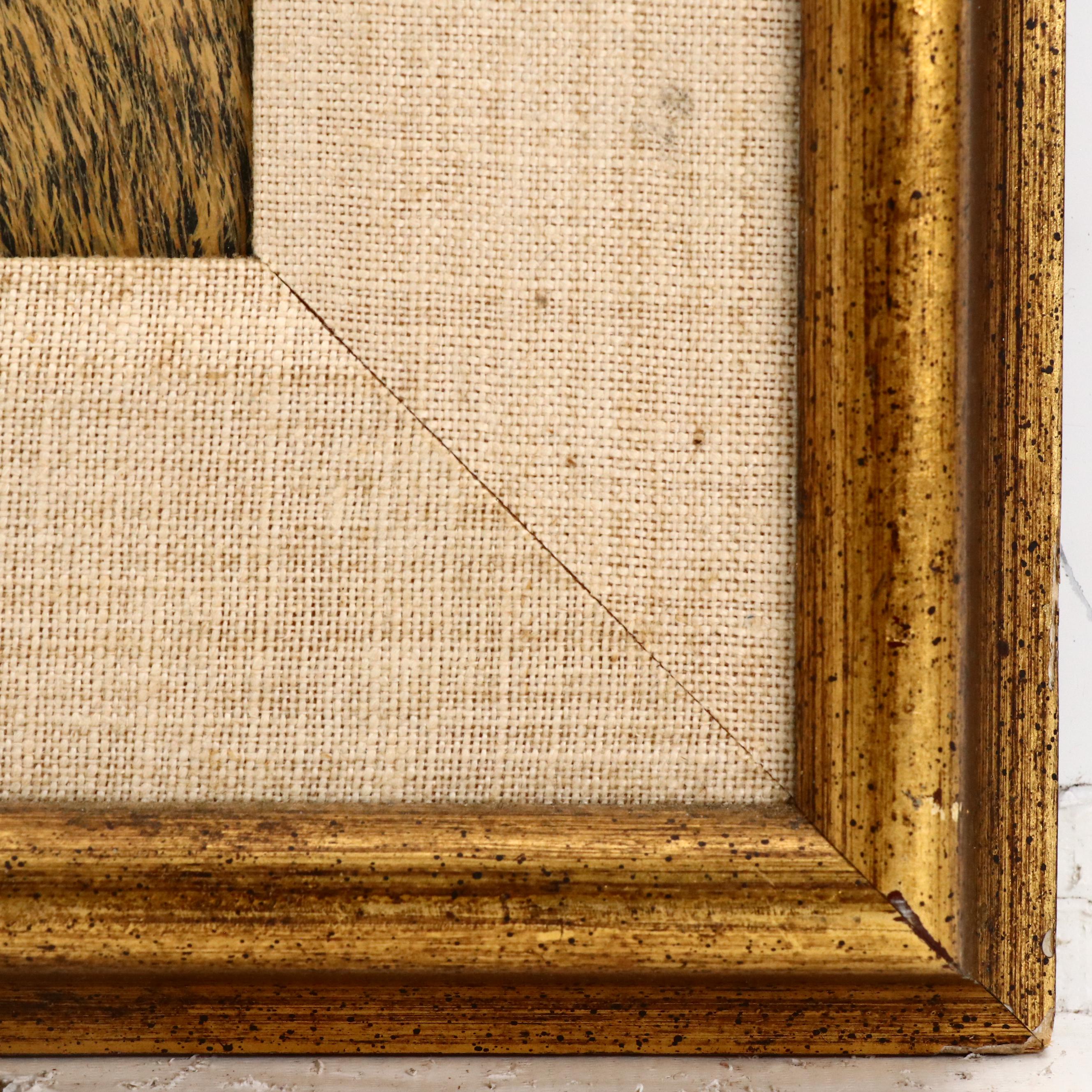 Richard Sparre Tempera Painting of  Shorebird in Marsh Landscape, Circa 1980