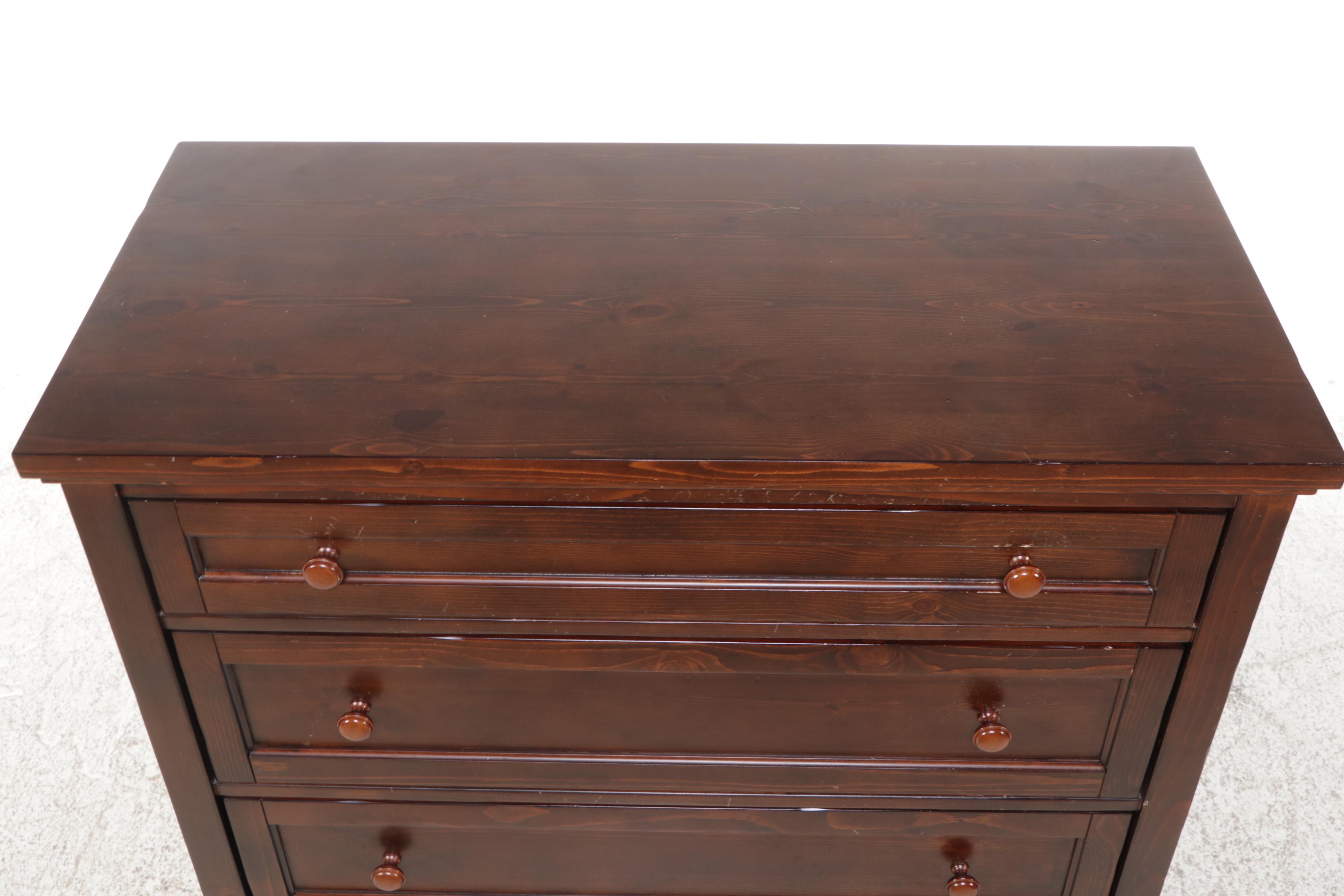 Pottery Barn Teen "Beadboard" Pine Tall Chest