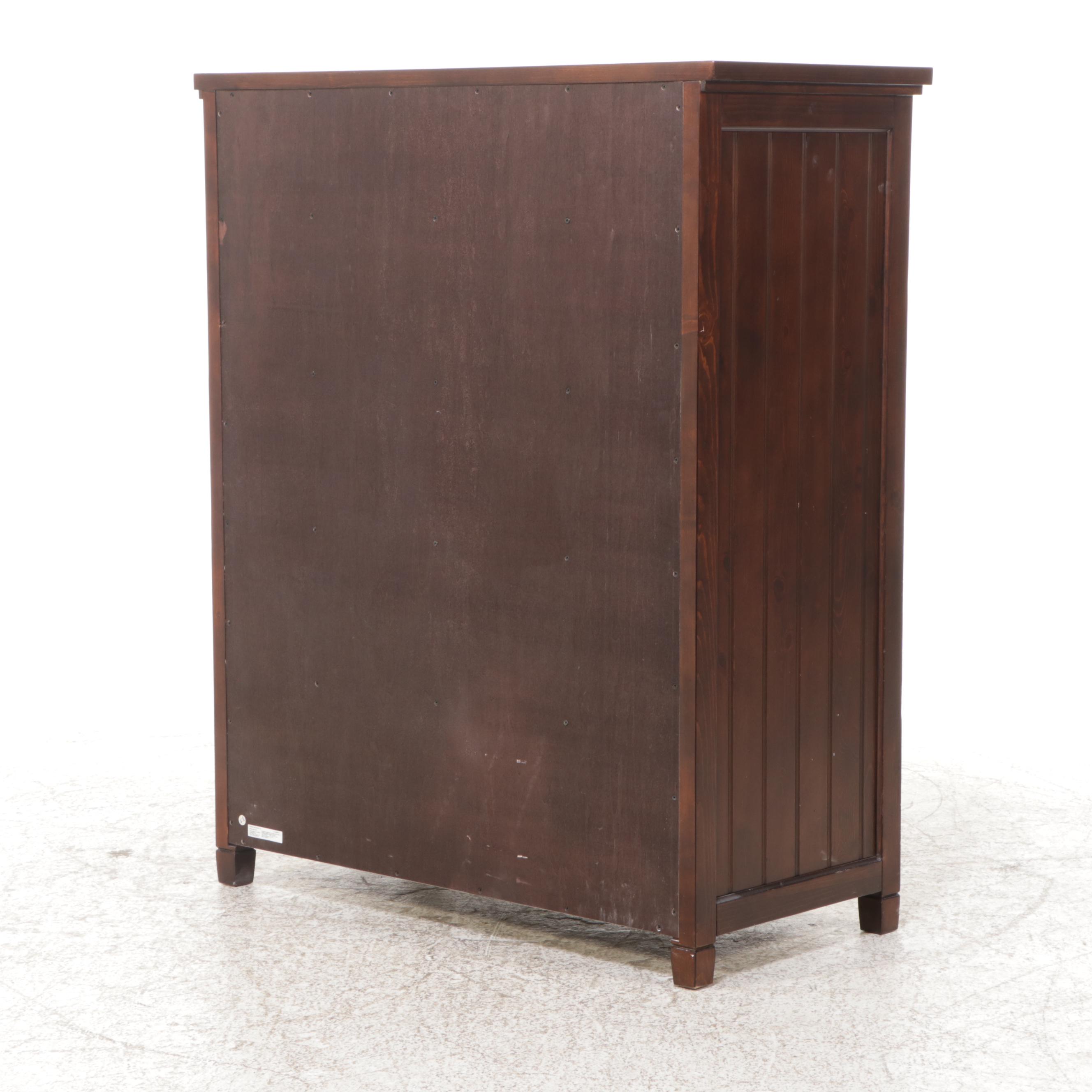 Pottery Barn Teen "Beadboard" Pine Tall Chest