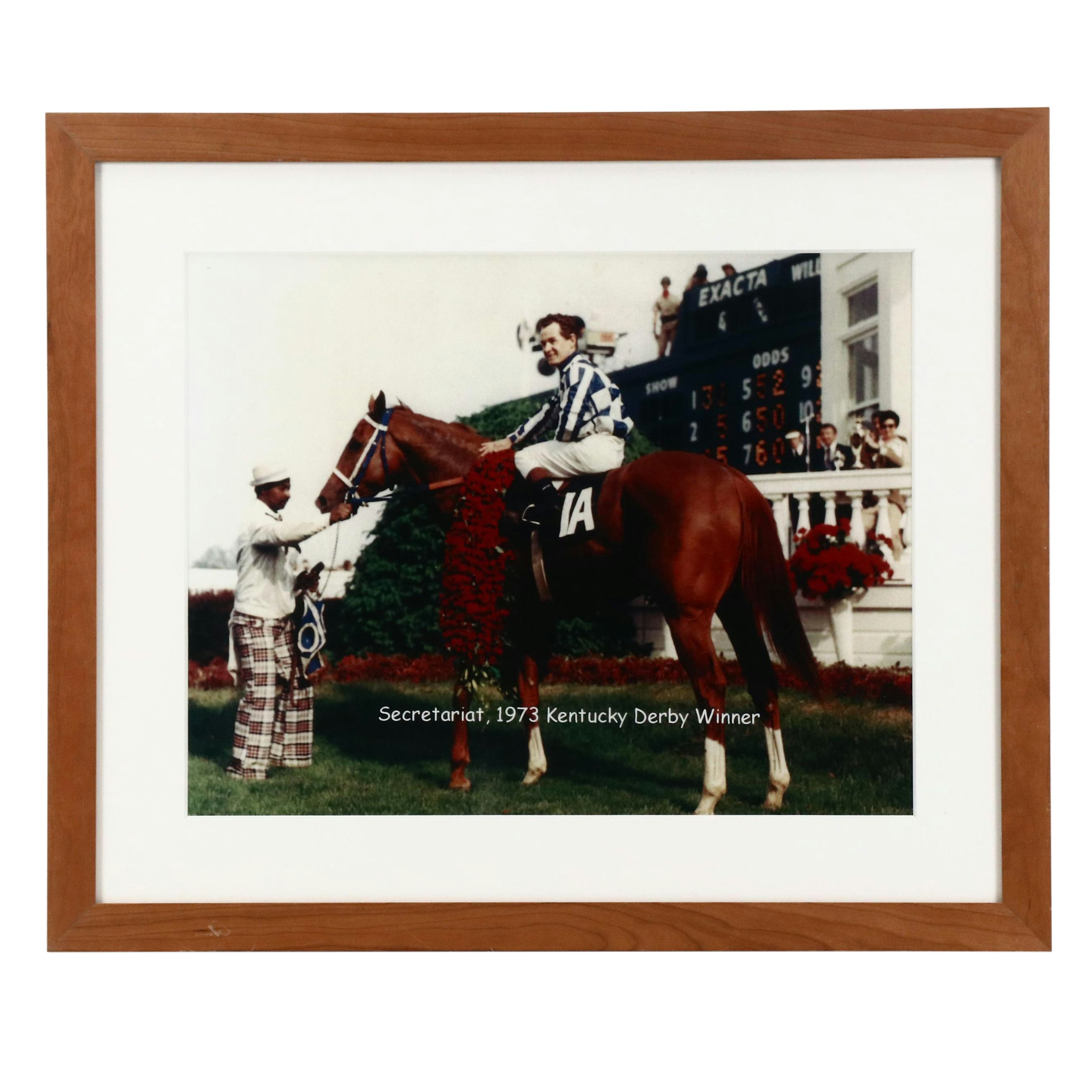 Digital Photograph "Secretariat, 1972 Kentucky Derby Winner"
