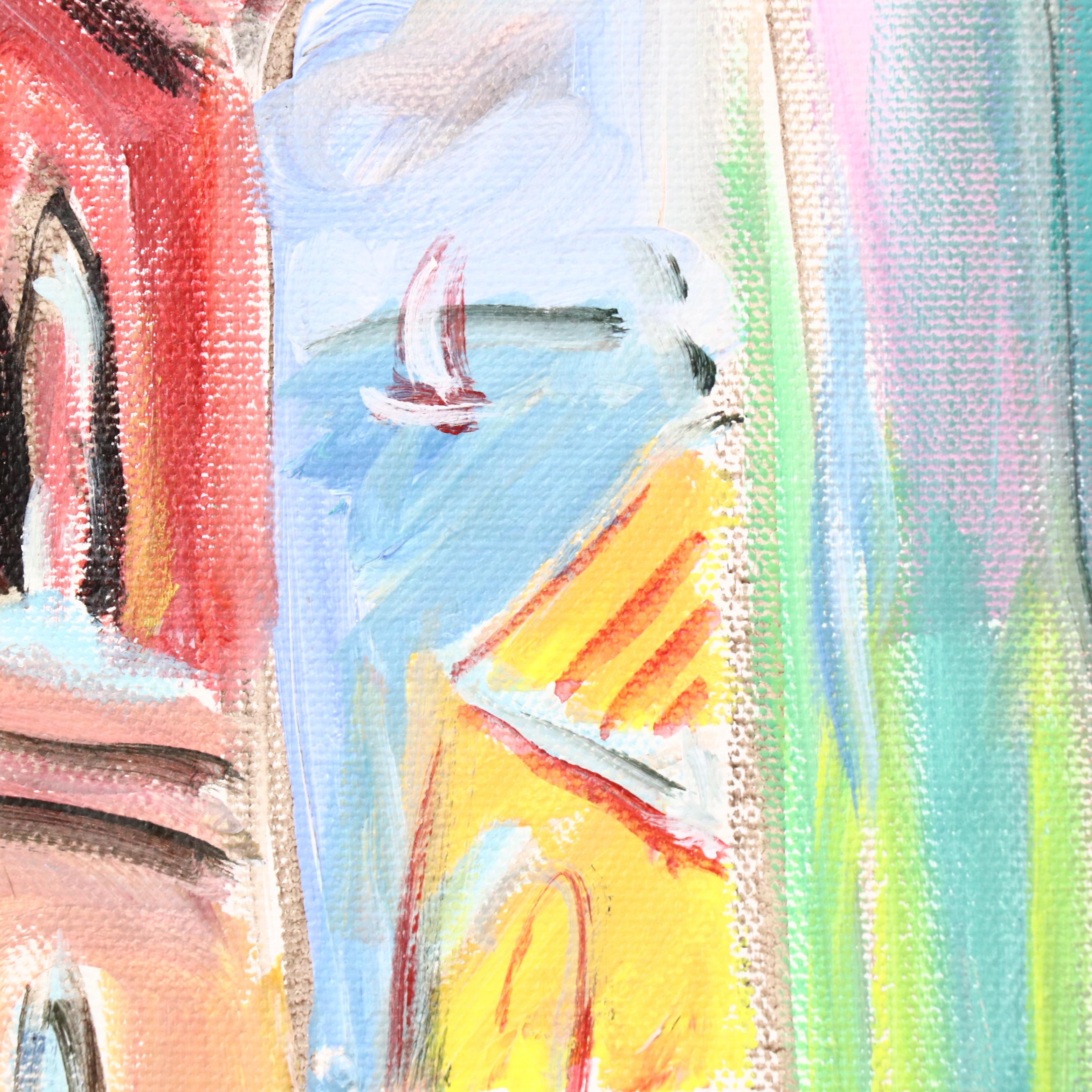 Beverly Erschell Postimpressionist Inspired Acrylic Painting