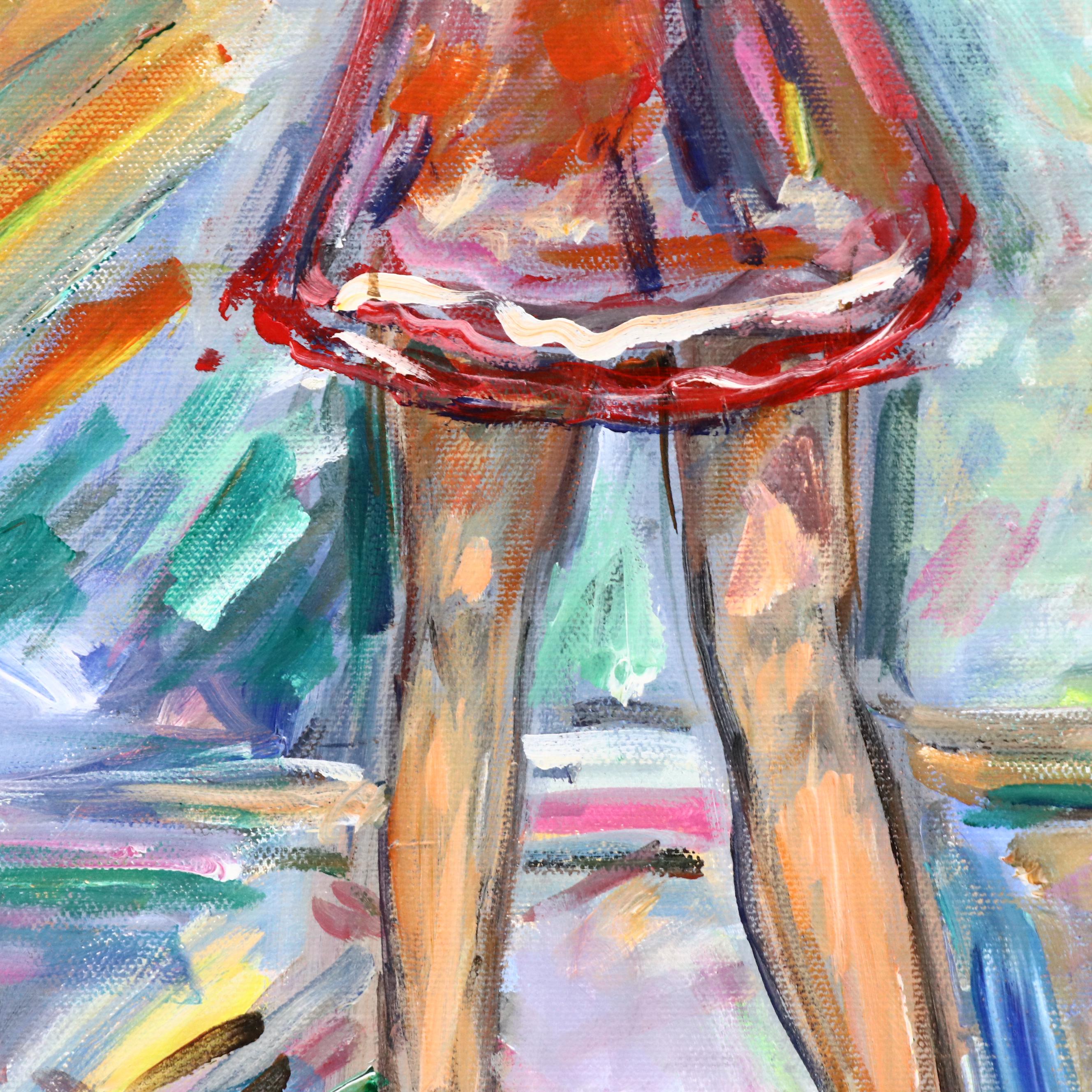 Beverly Erschell Postimpressionist Inspired Acrylic Painting