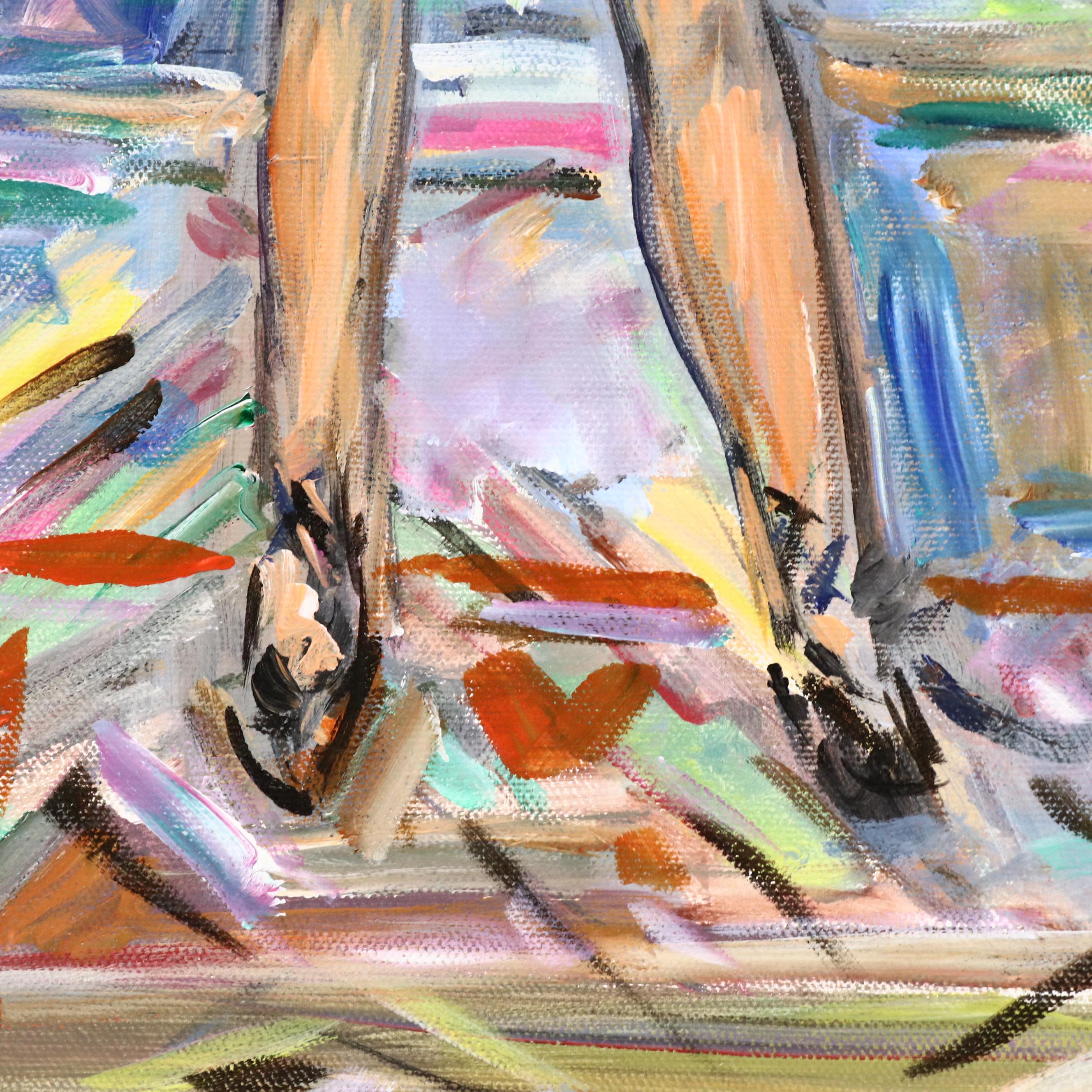 Beverly Erschell Postimpressionist Inspired Acrylic Painting