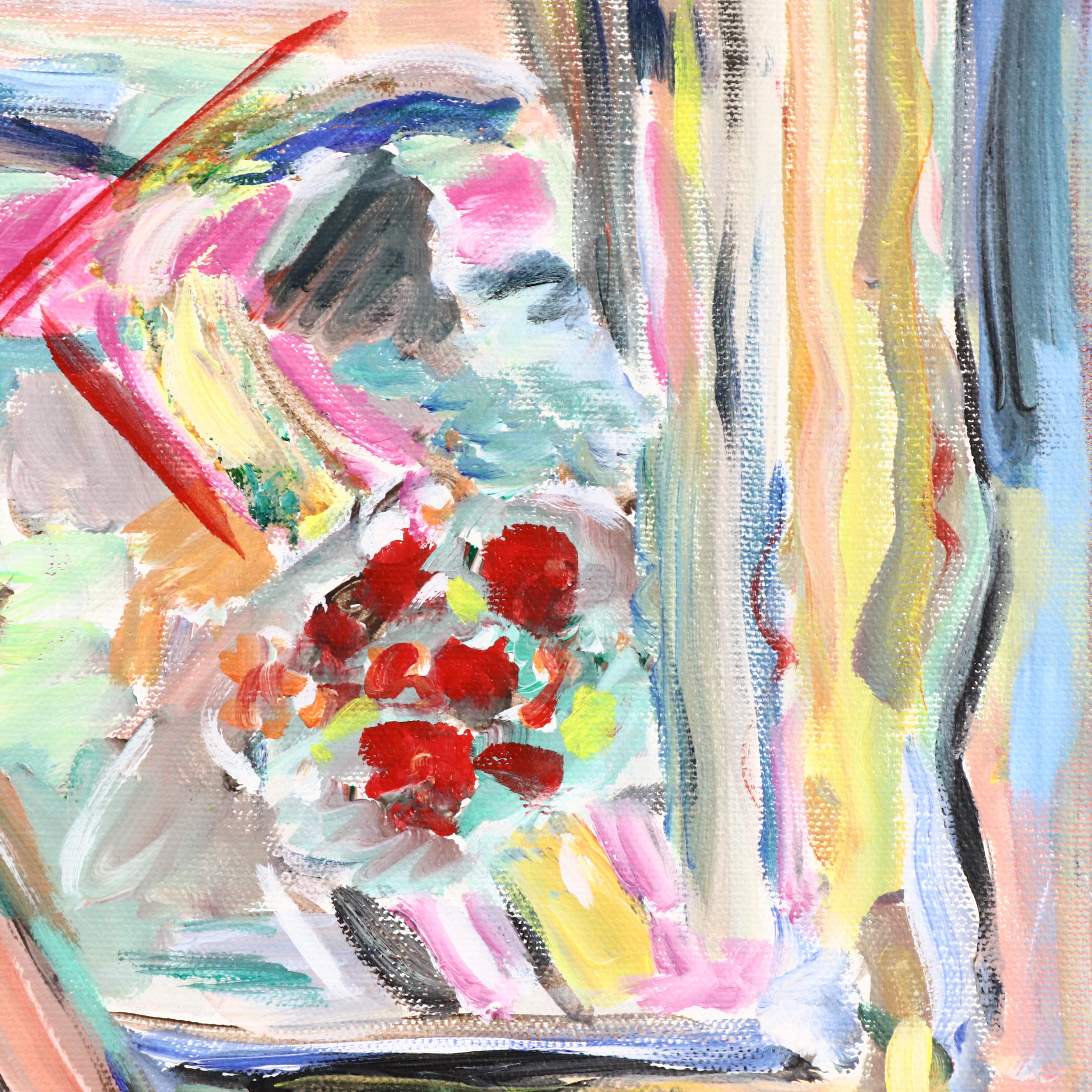 Beverly Erschell Postimpressionist Inspired Acrylic Painting