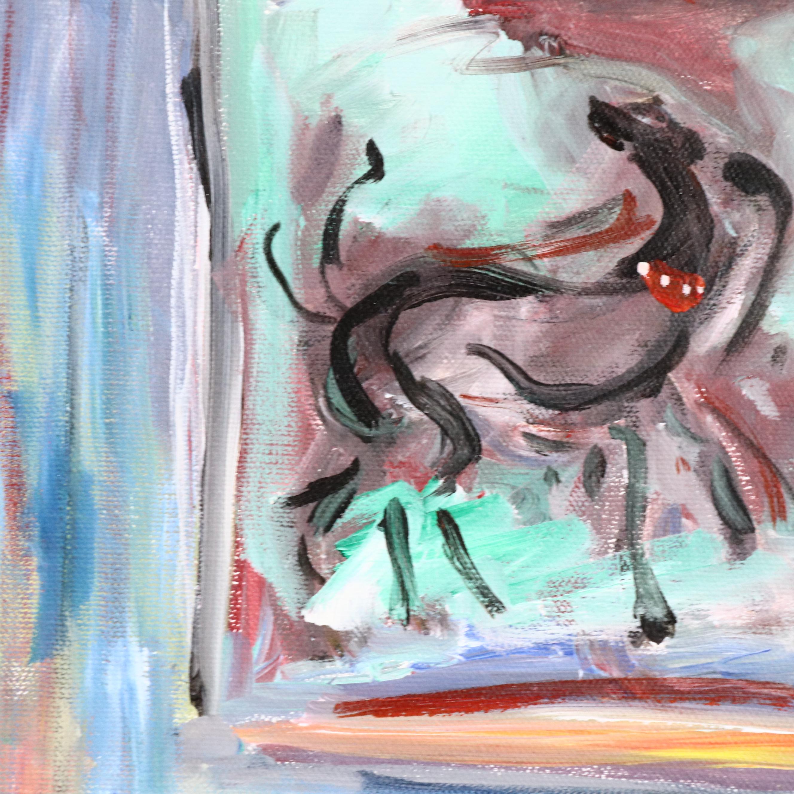 Beverly Erschell Postimpressionist Inspired Acrylic Painting