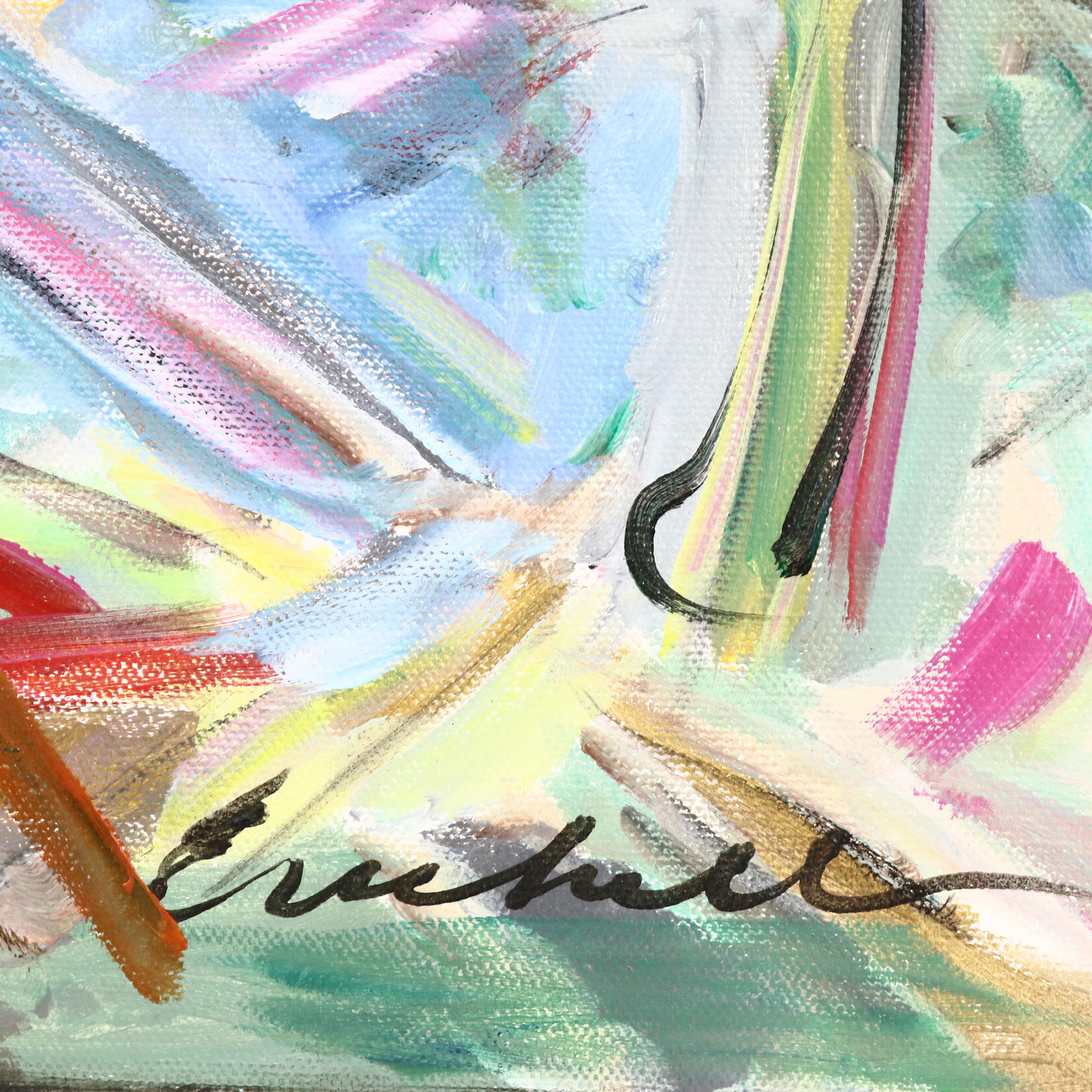 Beverly Erschell Postimpressionist Inspired Acrylic Painting