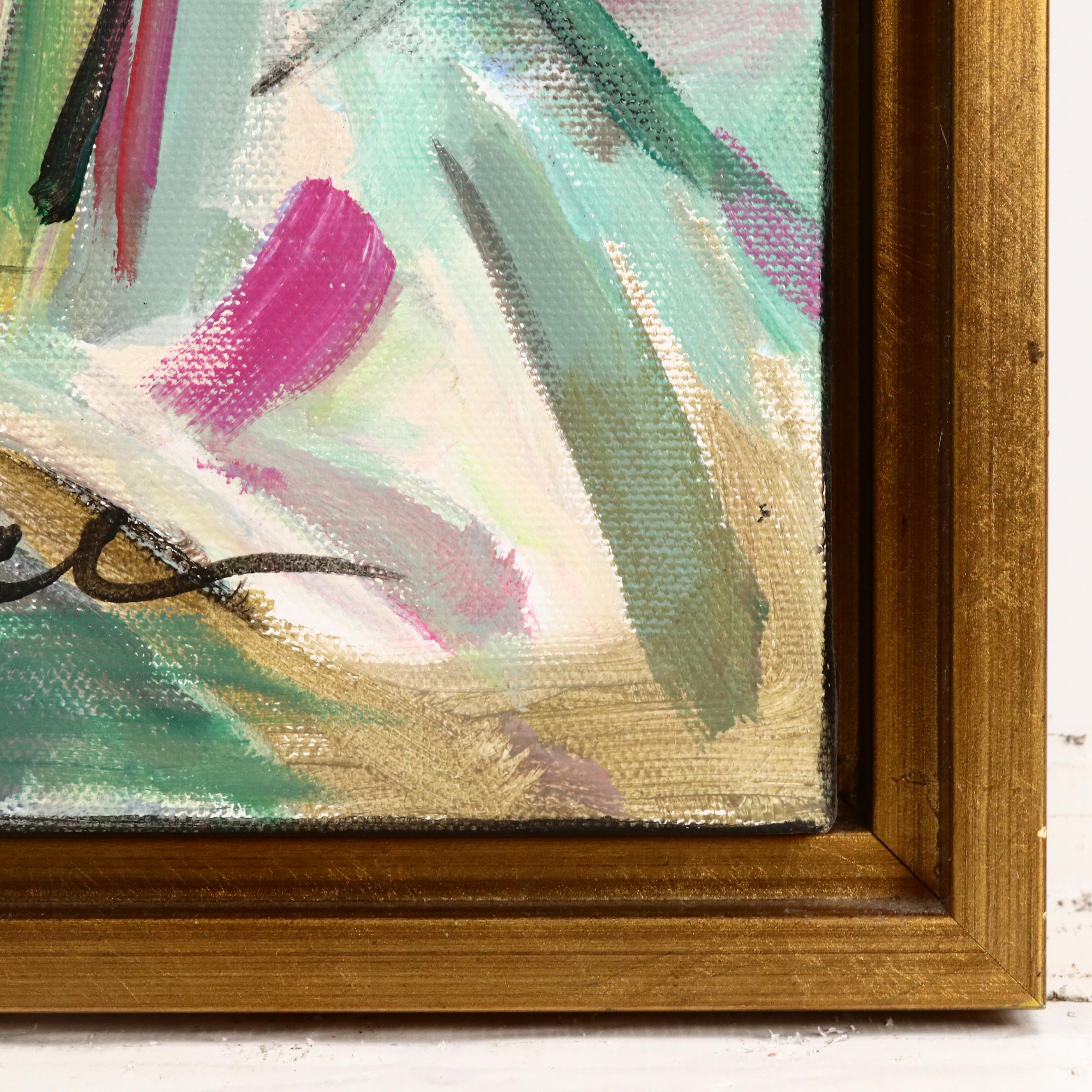 Beverly Erschell Postimpressionist Inspired Acrylic Painting