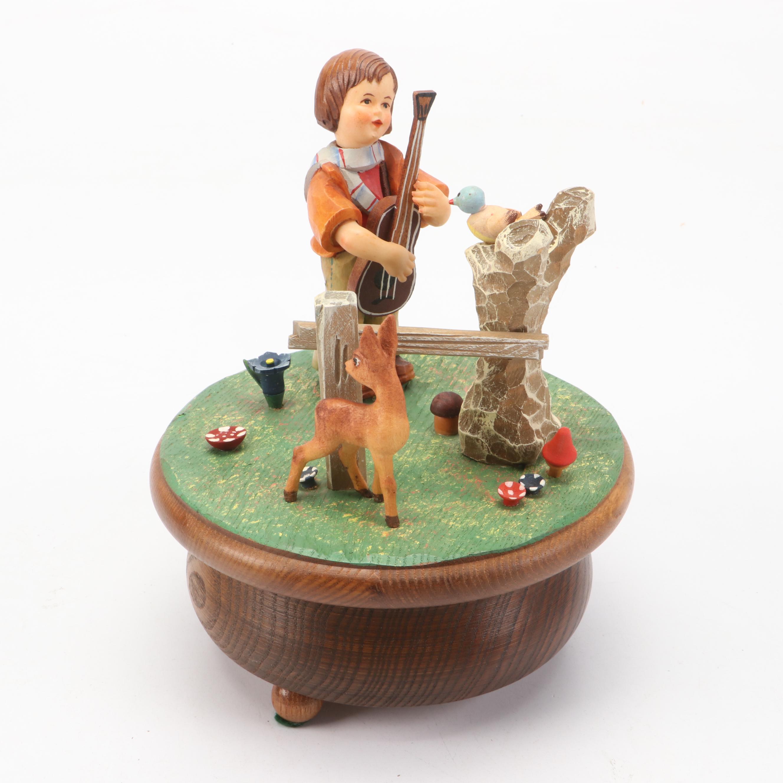 Goebel "Sister," "Home From Market" & Other Porcelain Figurines with More Décor