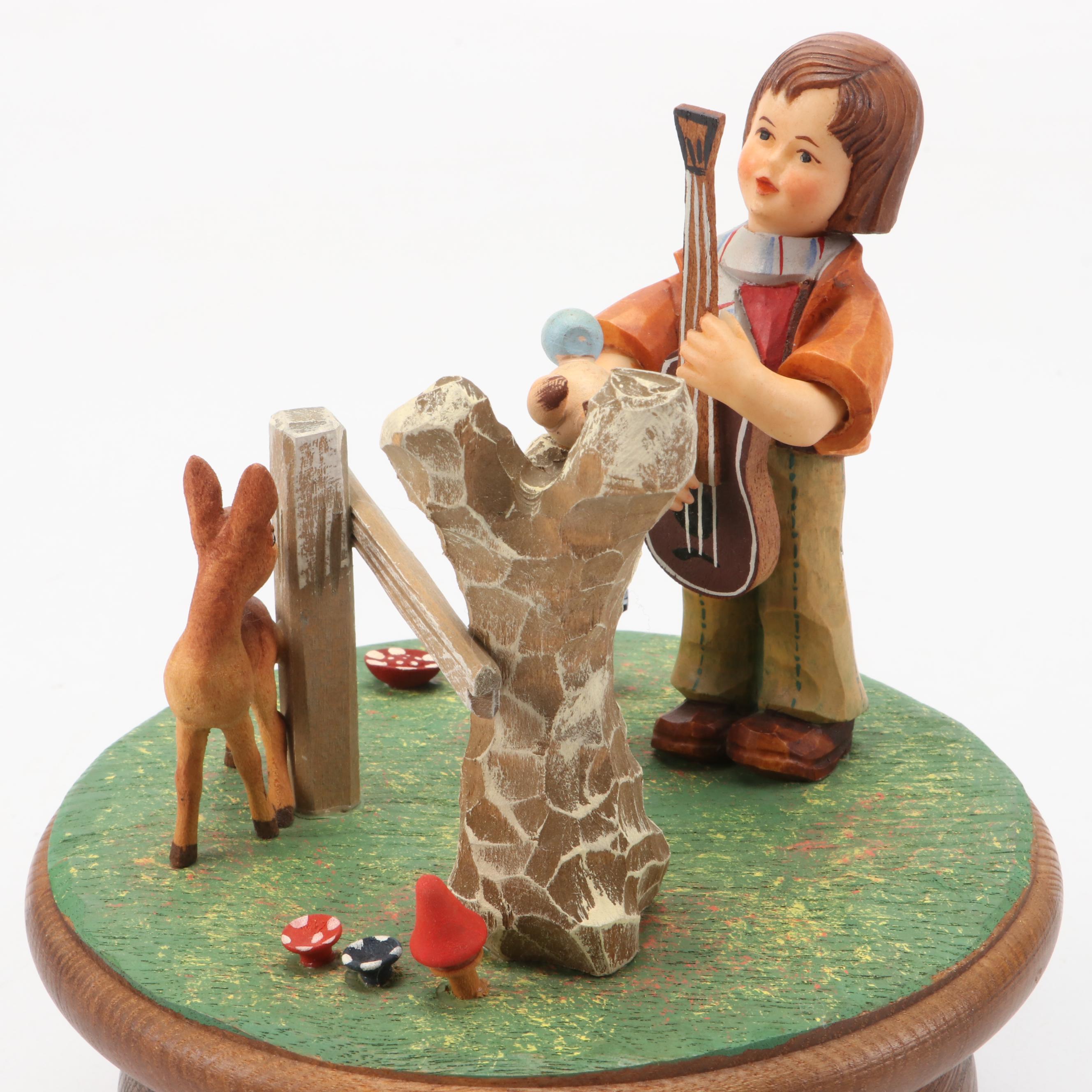 Goebel "Sister," "Home From Market" & Other Porcelain Figurines with More Décor