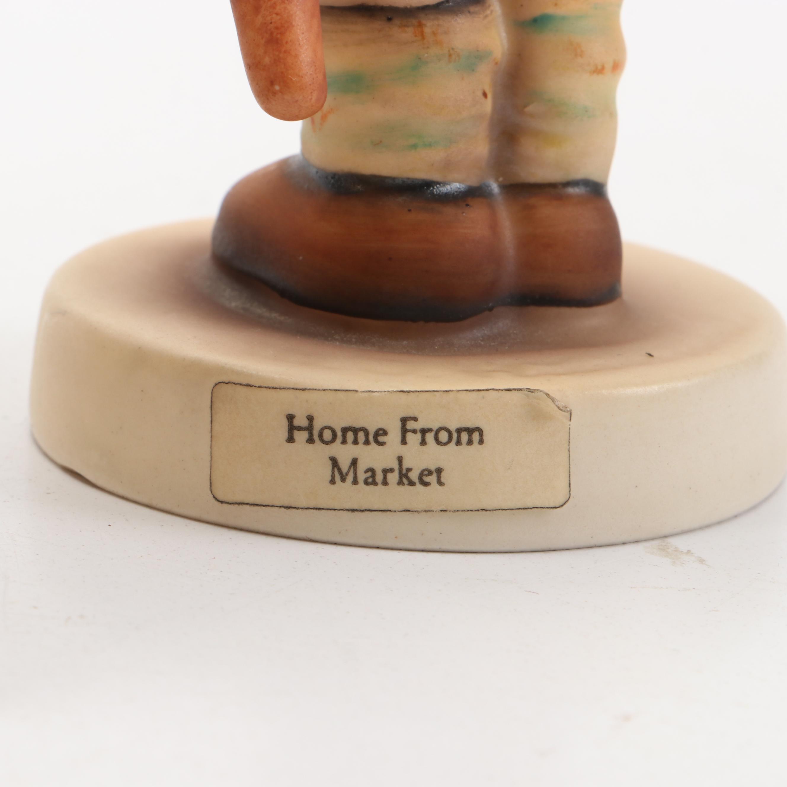 Goebel "Sister," "Home From Market" & Other Porcelain Figurines with More Décor