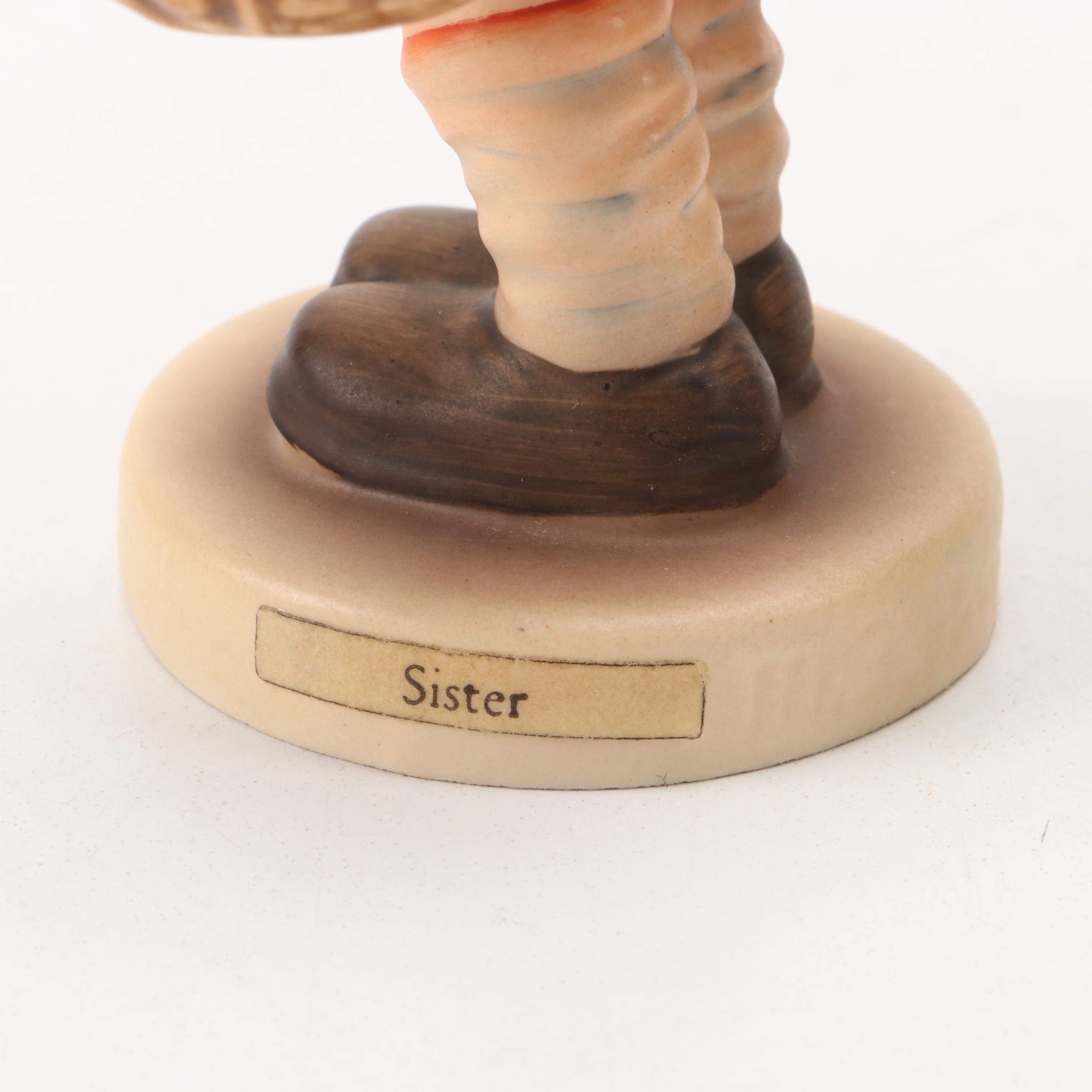 Goebel "Sister," "Home From Market" & Other Porcelain Figurines with More Décor