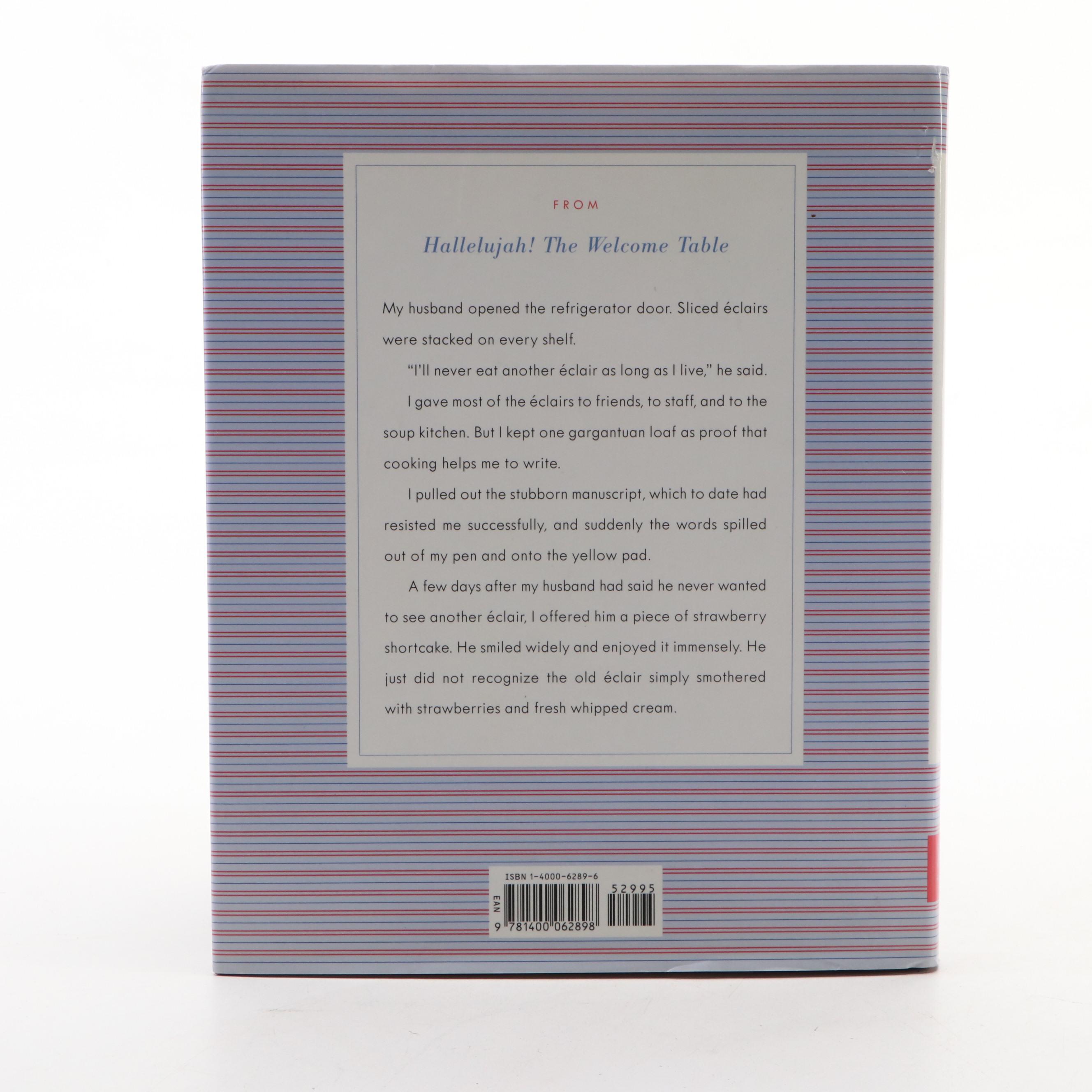 Maya Angelou Signed First Edition "Hallelujah! The Welcome Table" Book, JSA