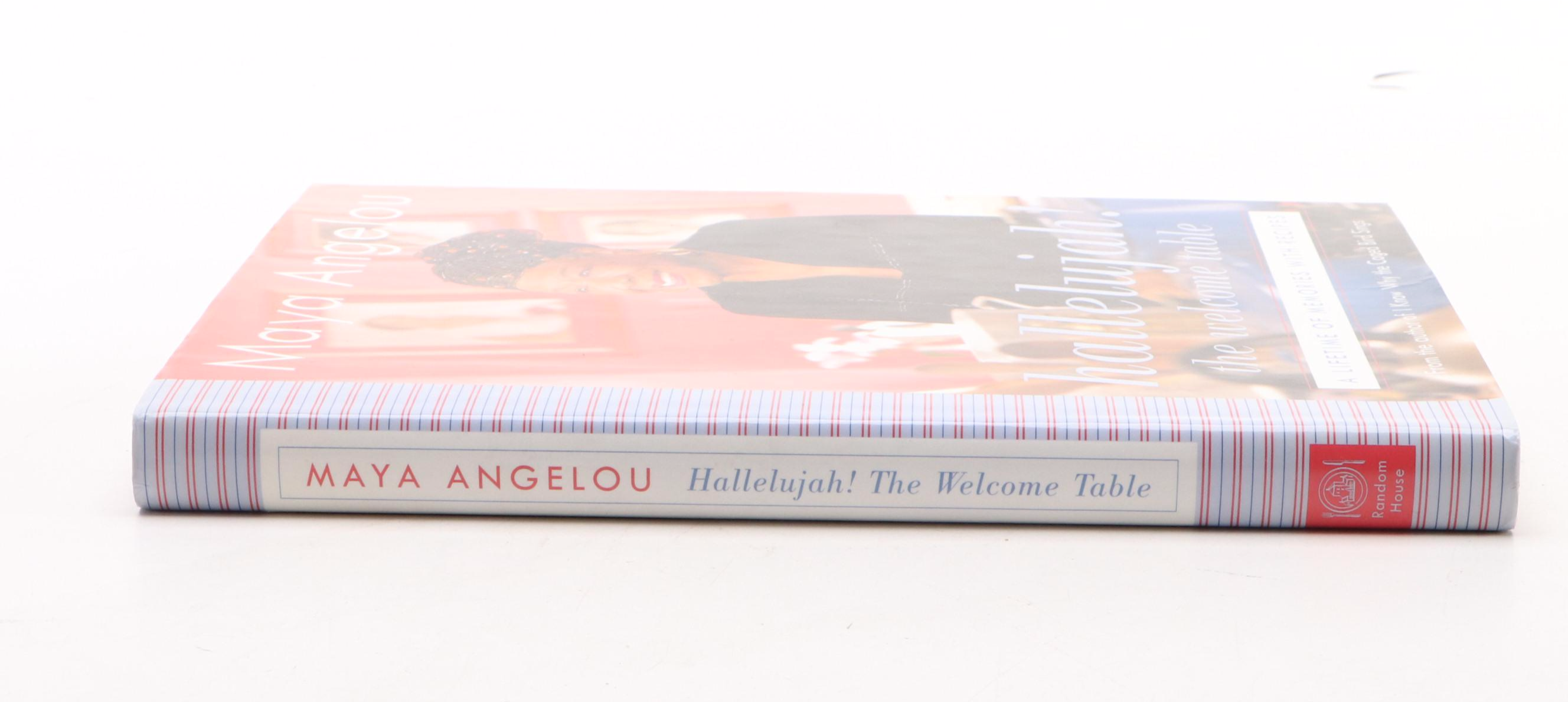 Maya Angelou Signed First Edition "Hallelujah! The Welcome Table" Book, JSA