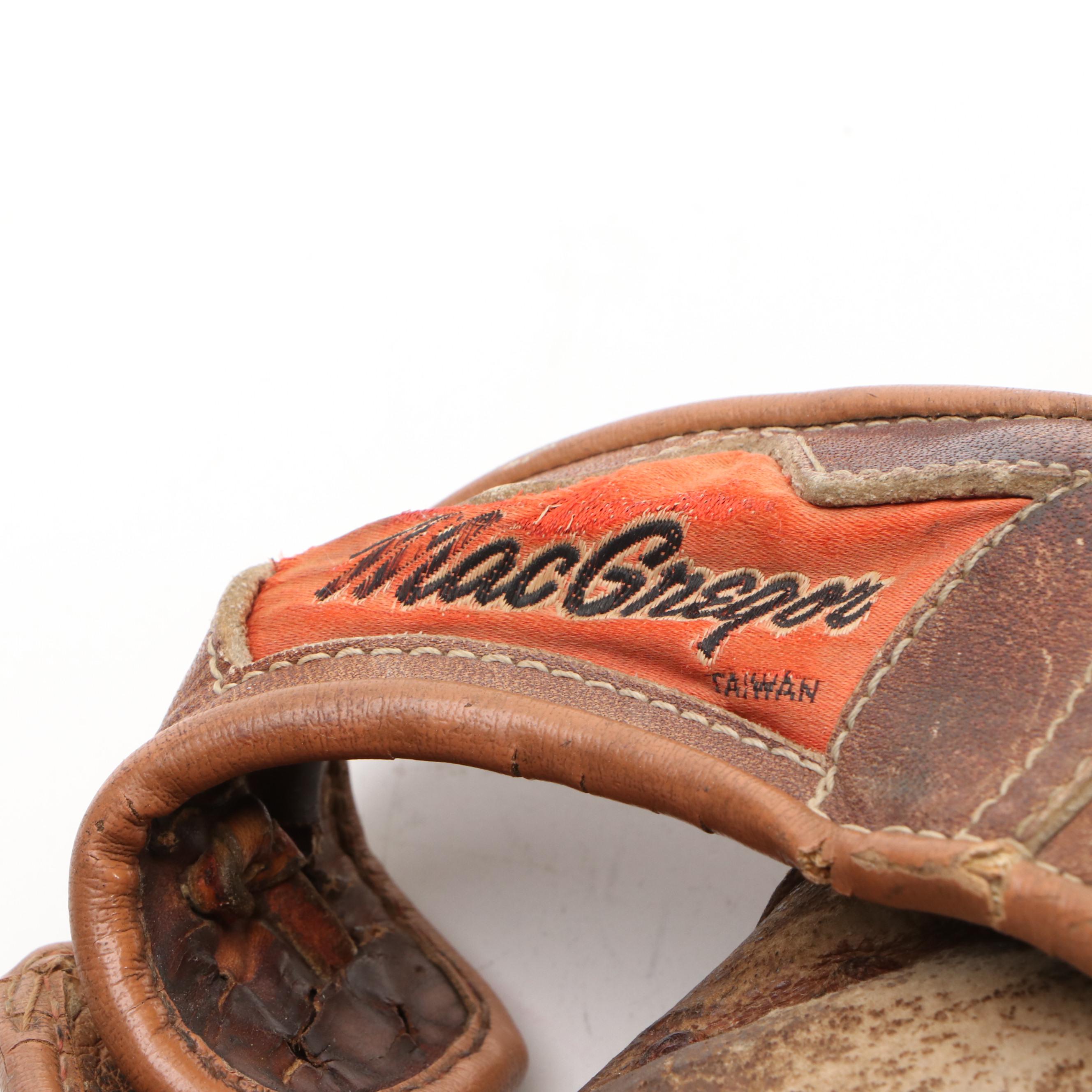 Hank Aaron Signed MacGregor Baseball Glove, JSA