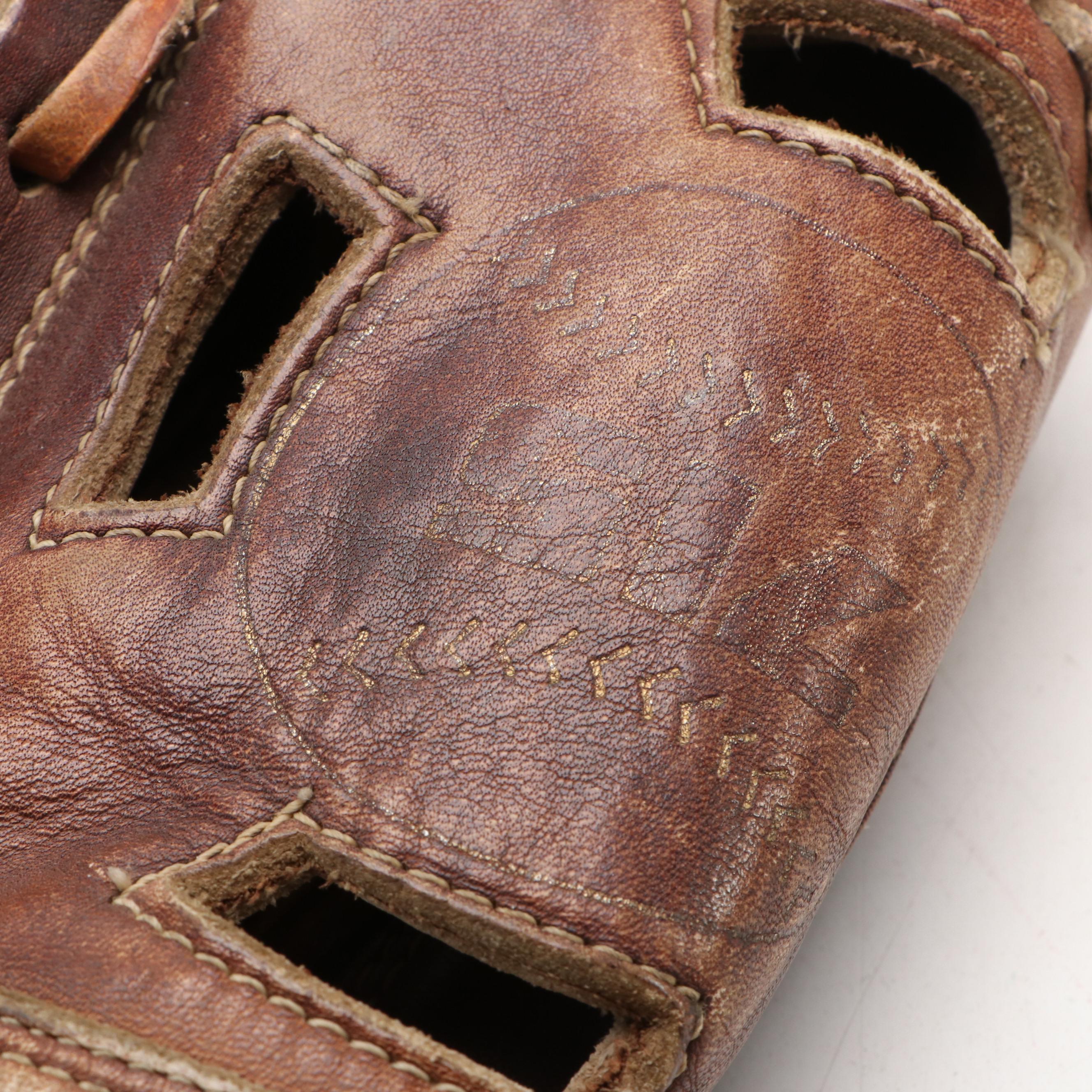 Hank Aaron Signed MacGregor Baseball Glove, JSA