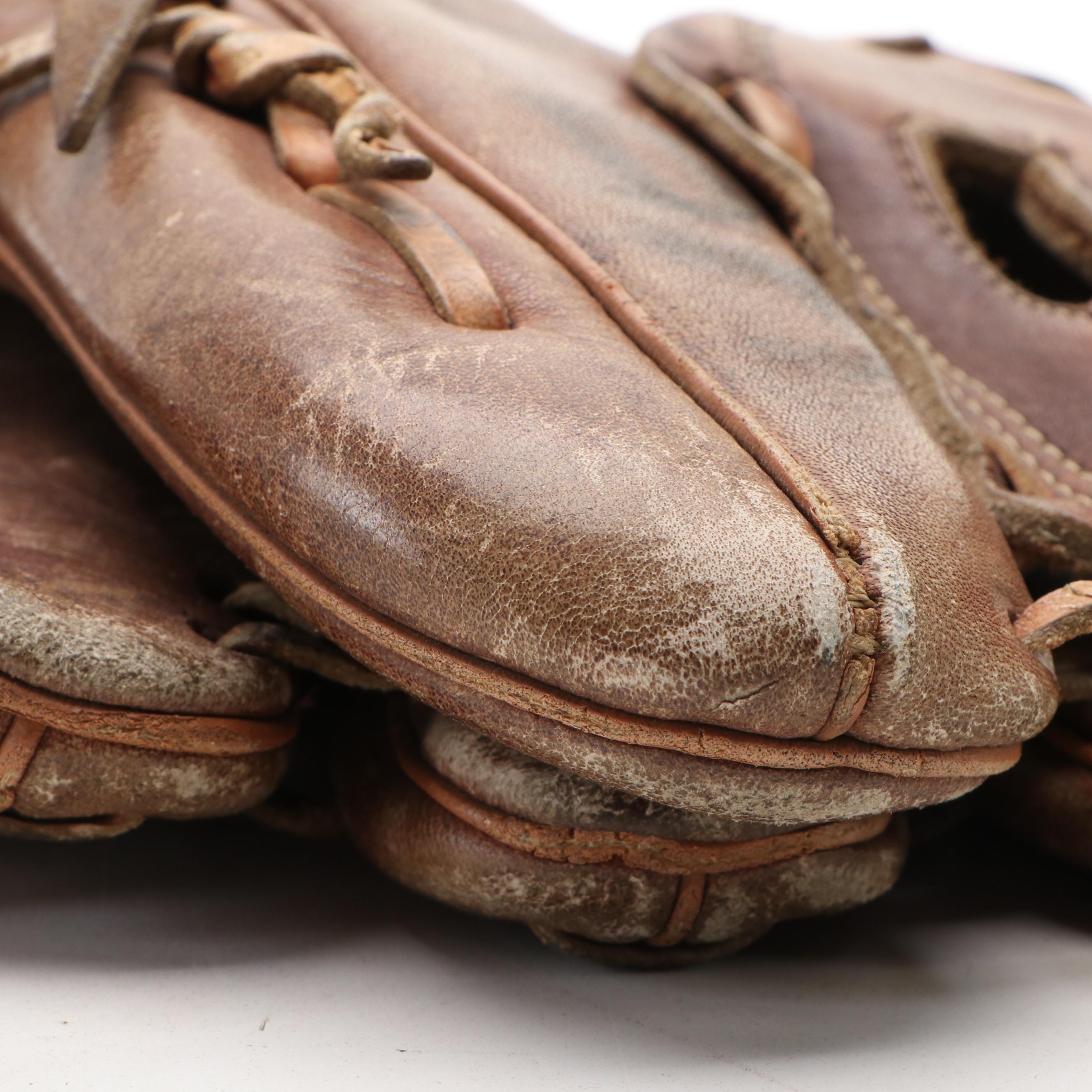 Hank Aaron Signed MacGregor Baseball Glove, JSA