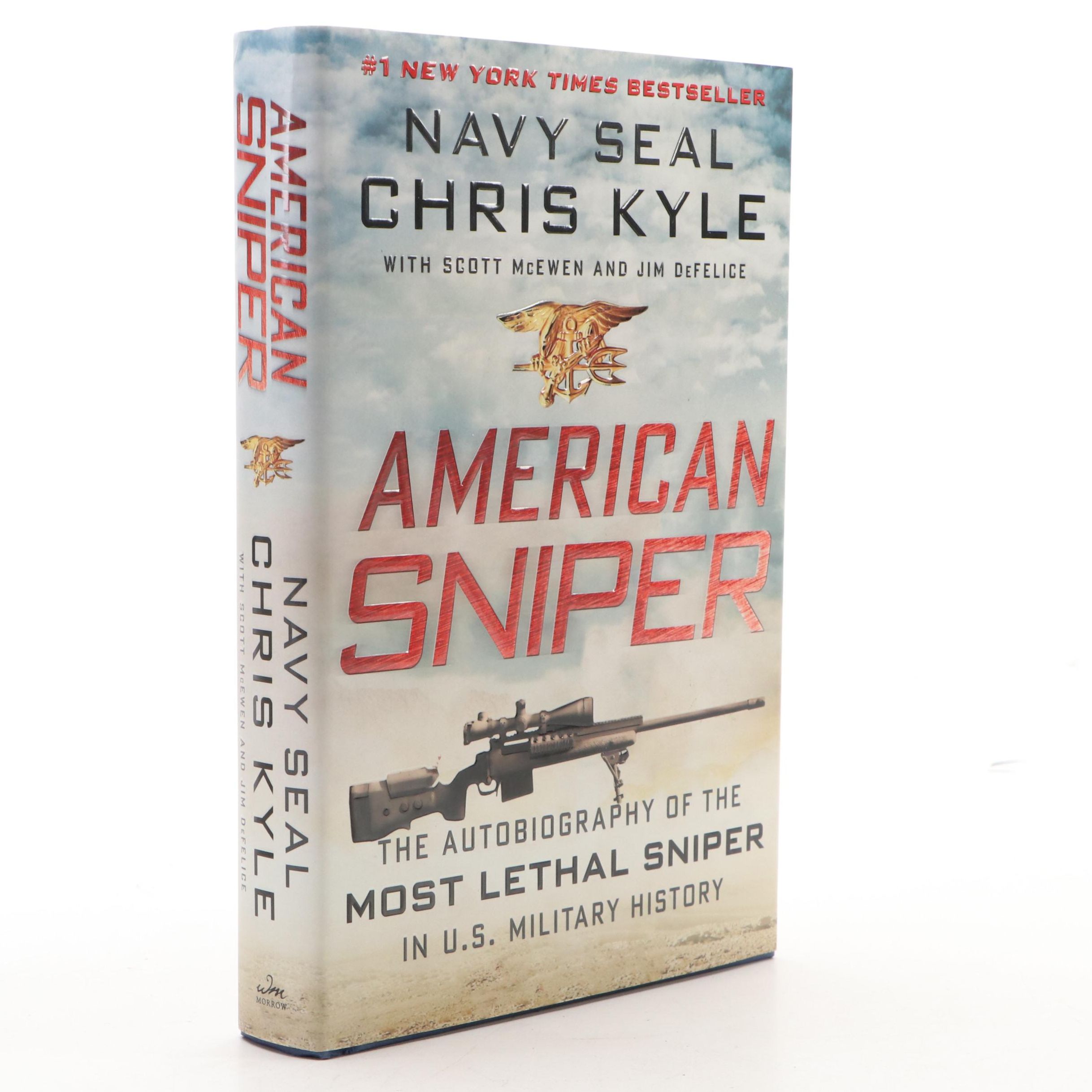 Chris Kyle Signed "American Sniper" Hardcover Book, JSA