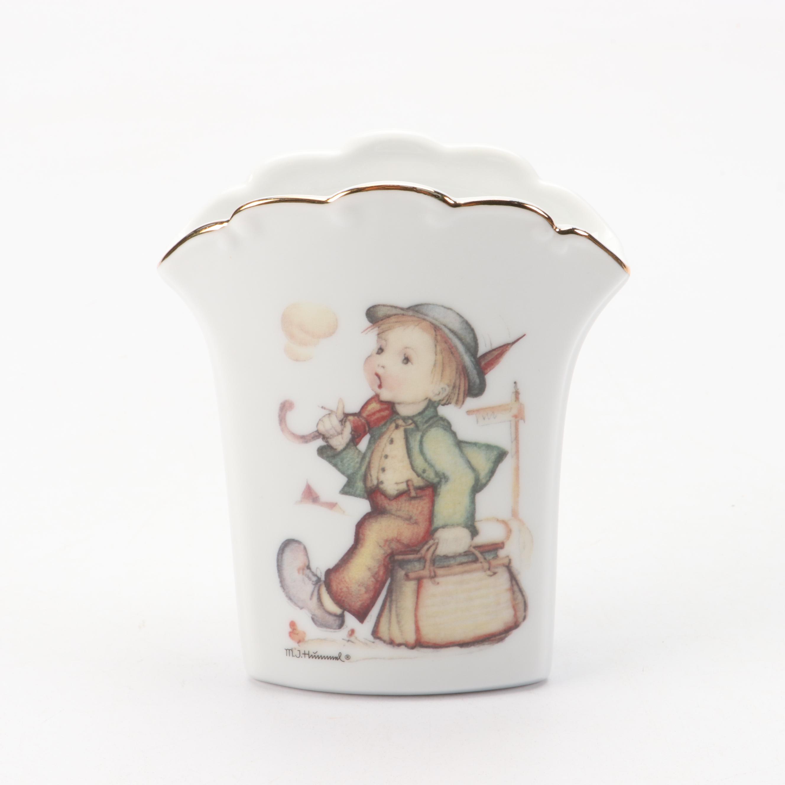 Goebel "Sister," "Home From Market" & Other Porcelain Figurines with More Décor