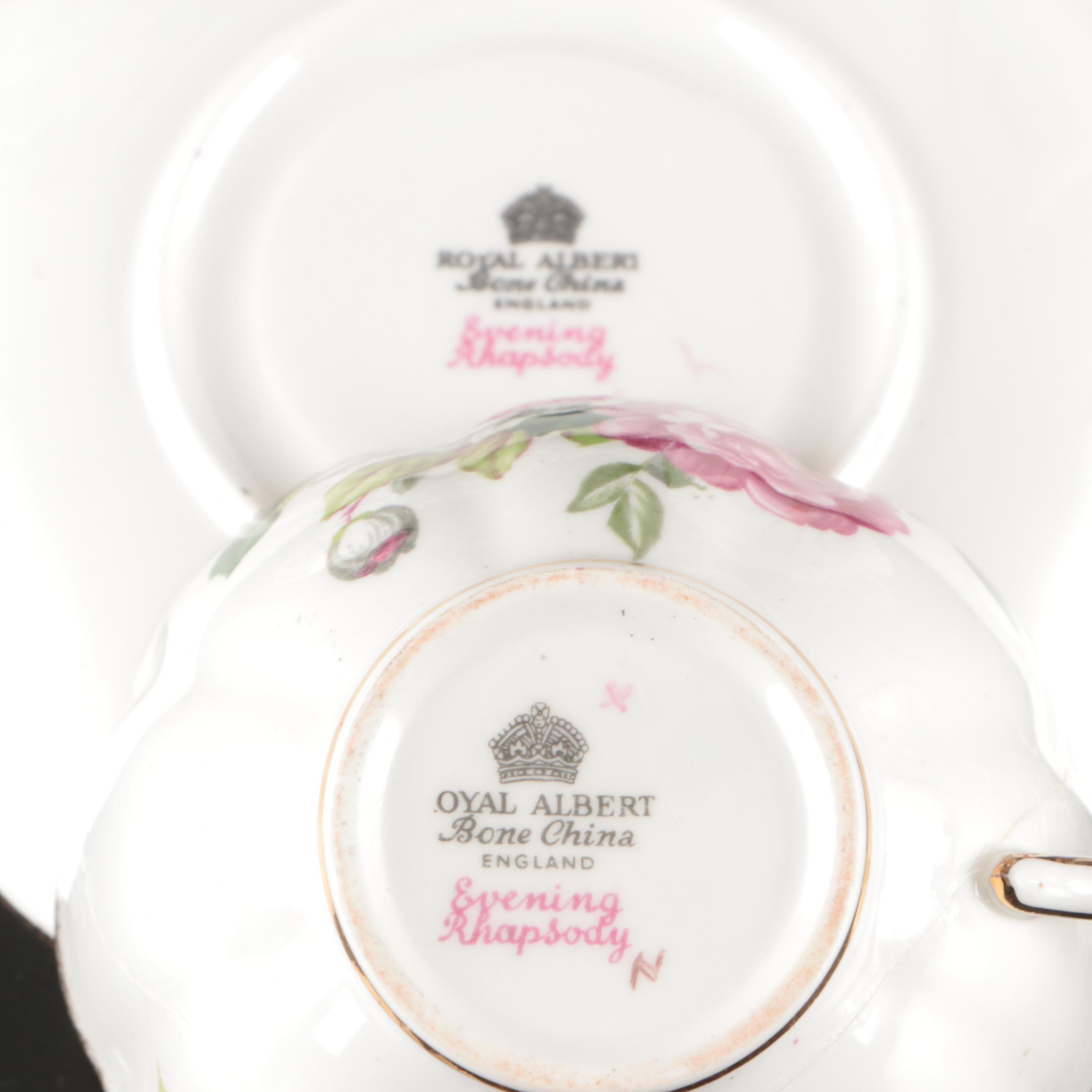 Japanese Satsuma Teapot with Other Demitasse and Teacups, 20th Century