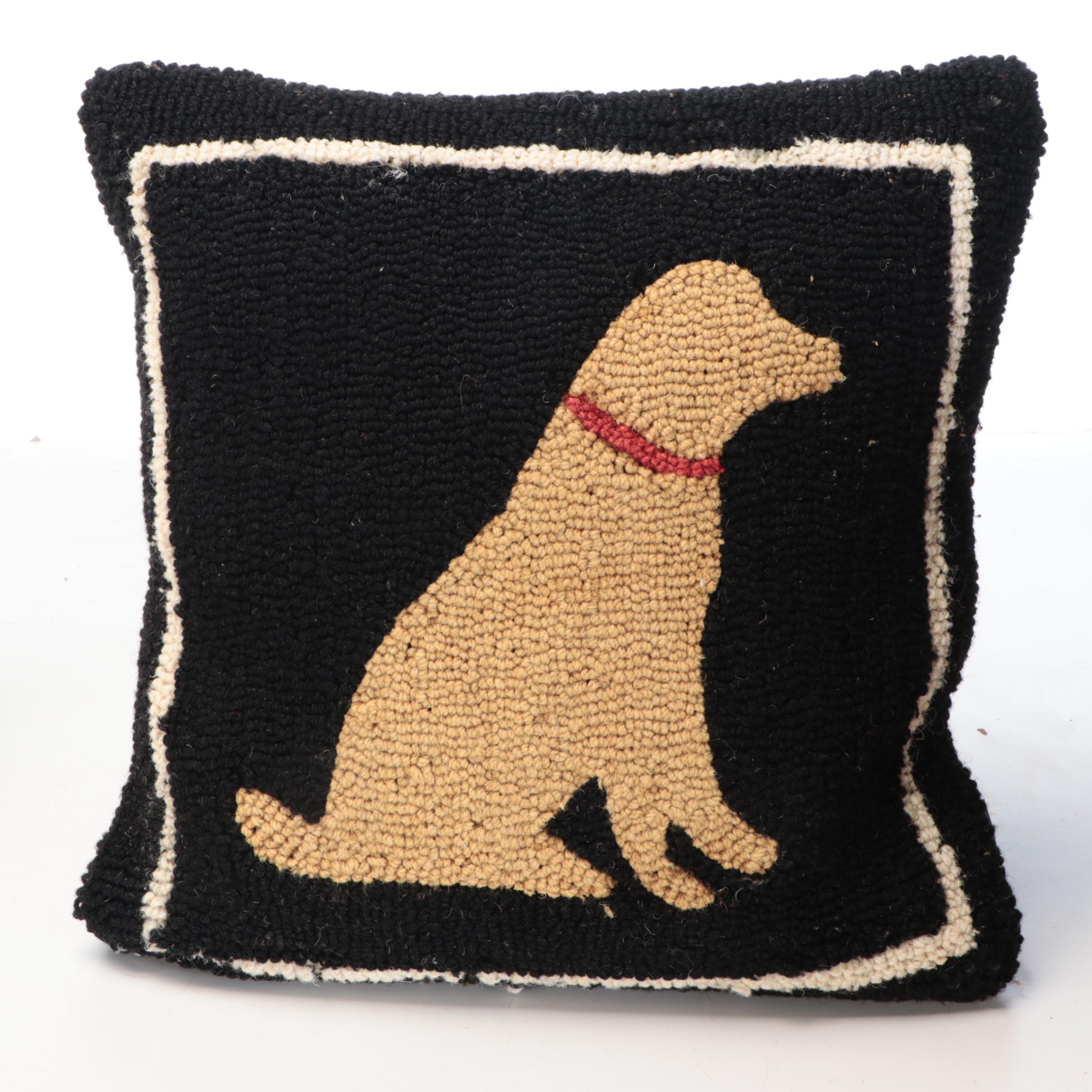 Laura Megroz for Chandler 4 Corners Santa, Bear and Dog Accent Pillows