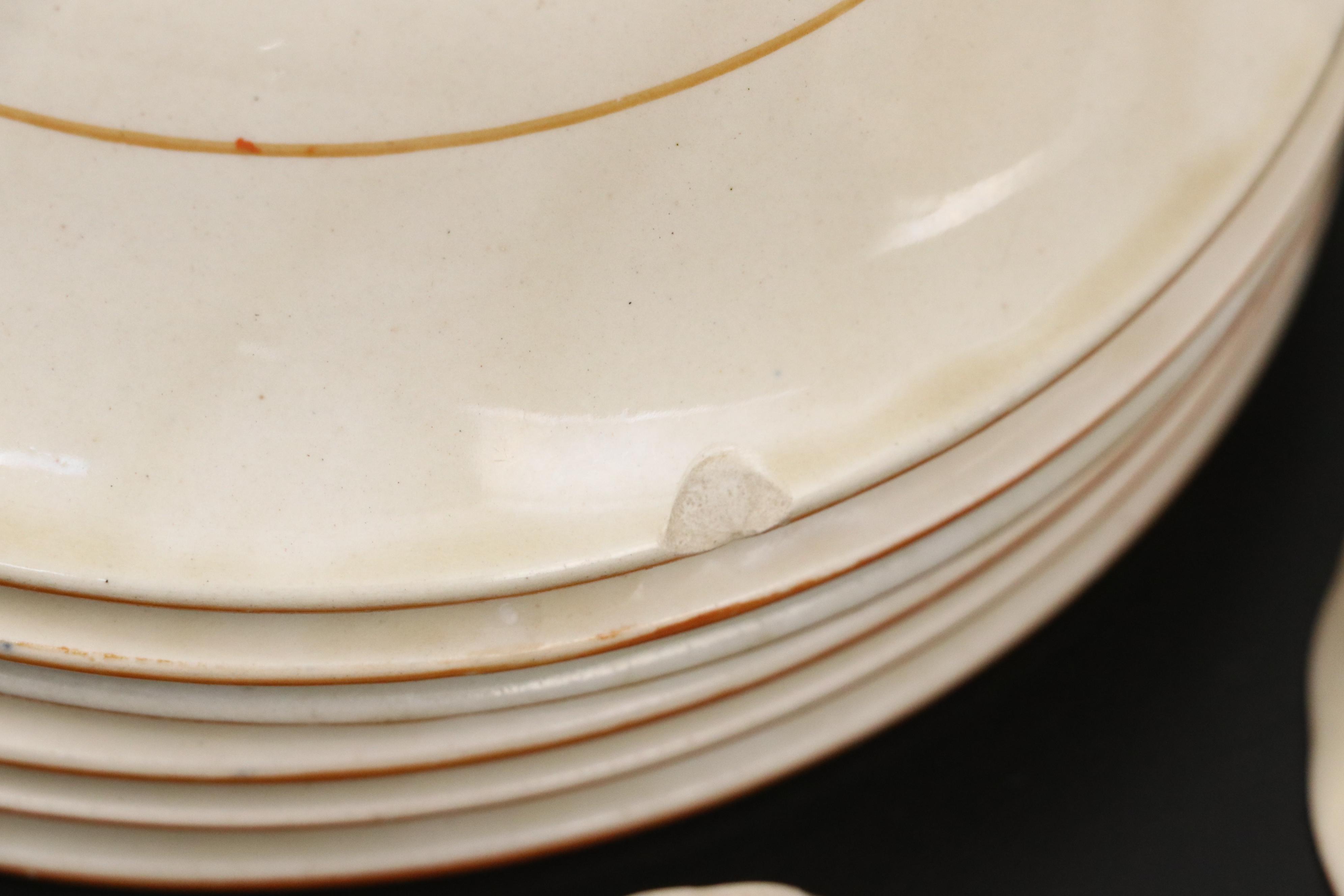 Mason's Ironstone Hand-Colored "Masons Temple" Dinnerware
