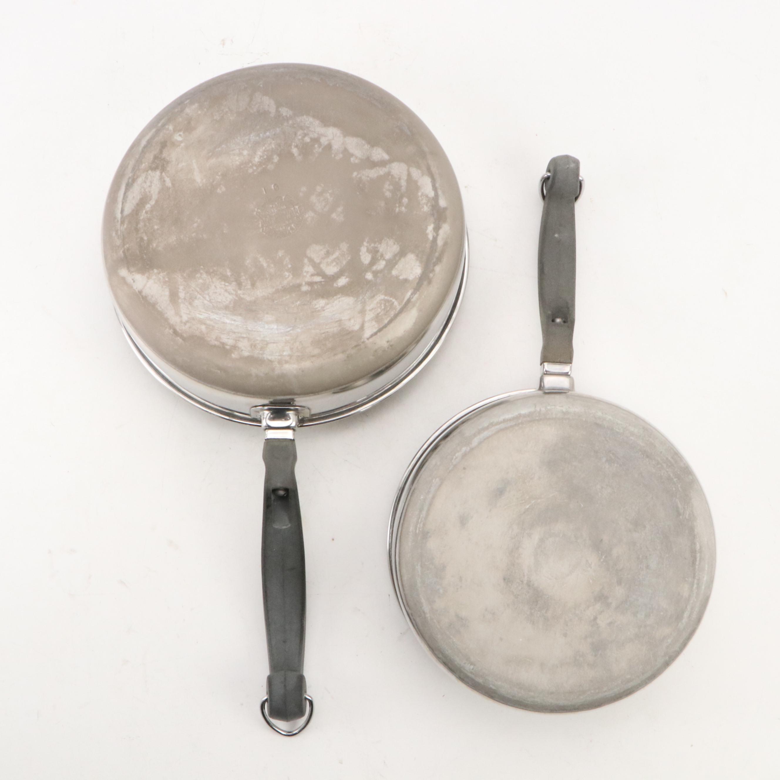 Farberware Aluminum-Clad Stainless Steel Electric Skillet with Pots and Pans