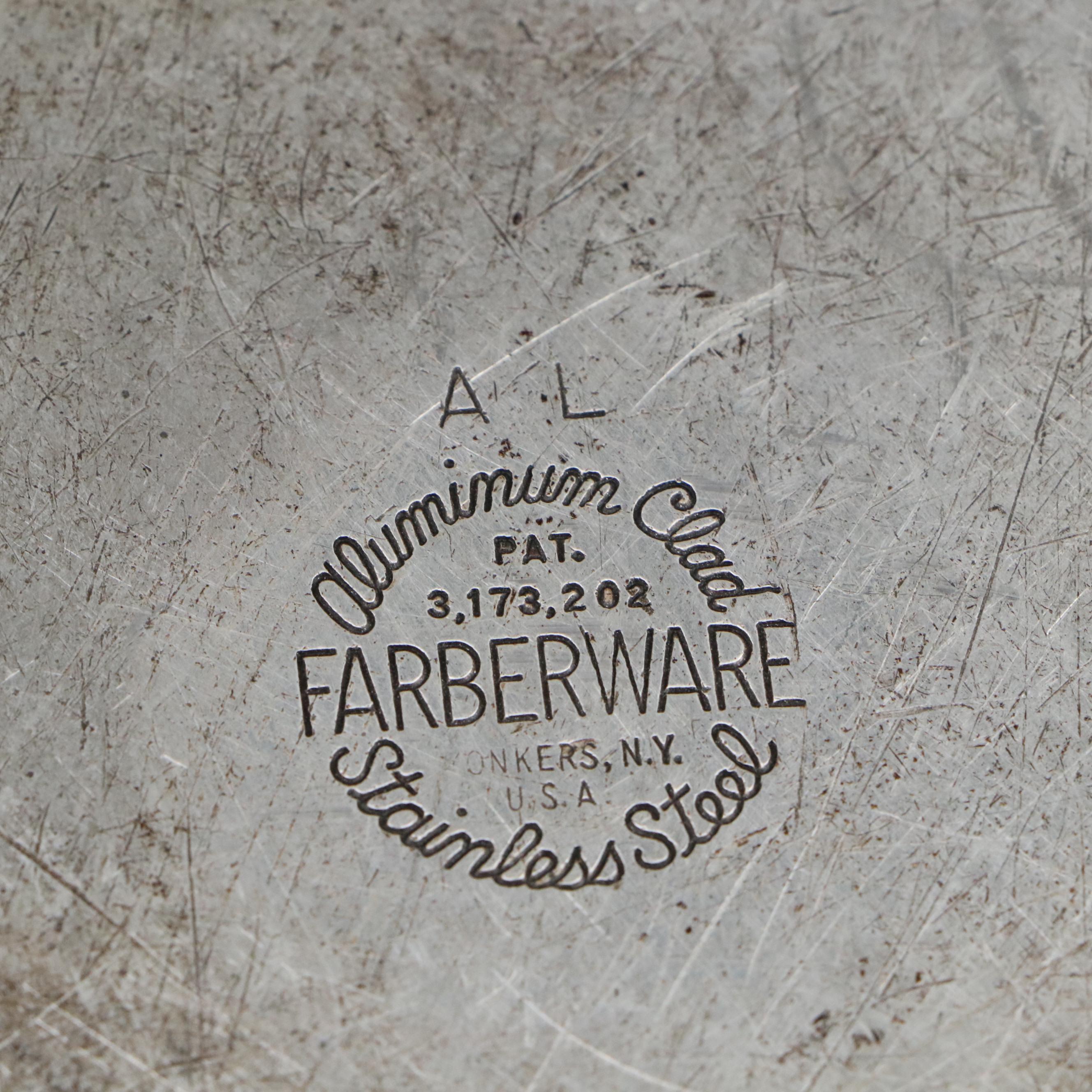 Farberware Aluminum-Clad Stainless Steel Electric Skillet with Pots and Pans