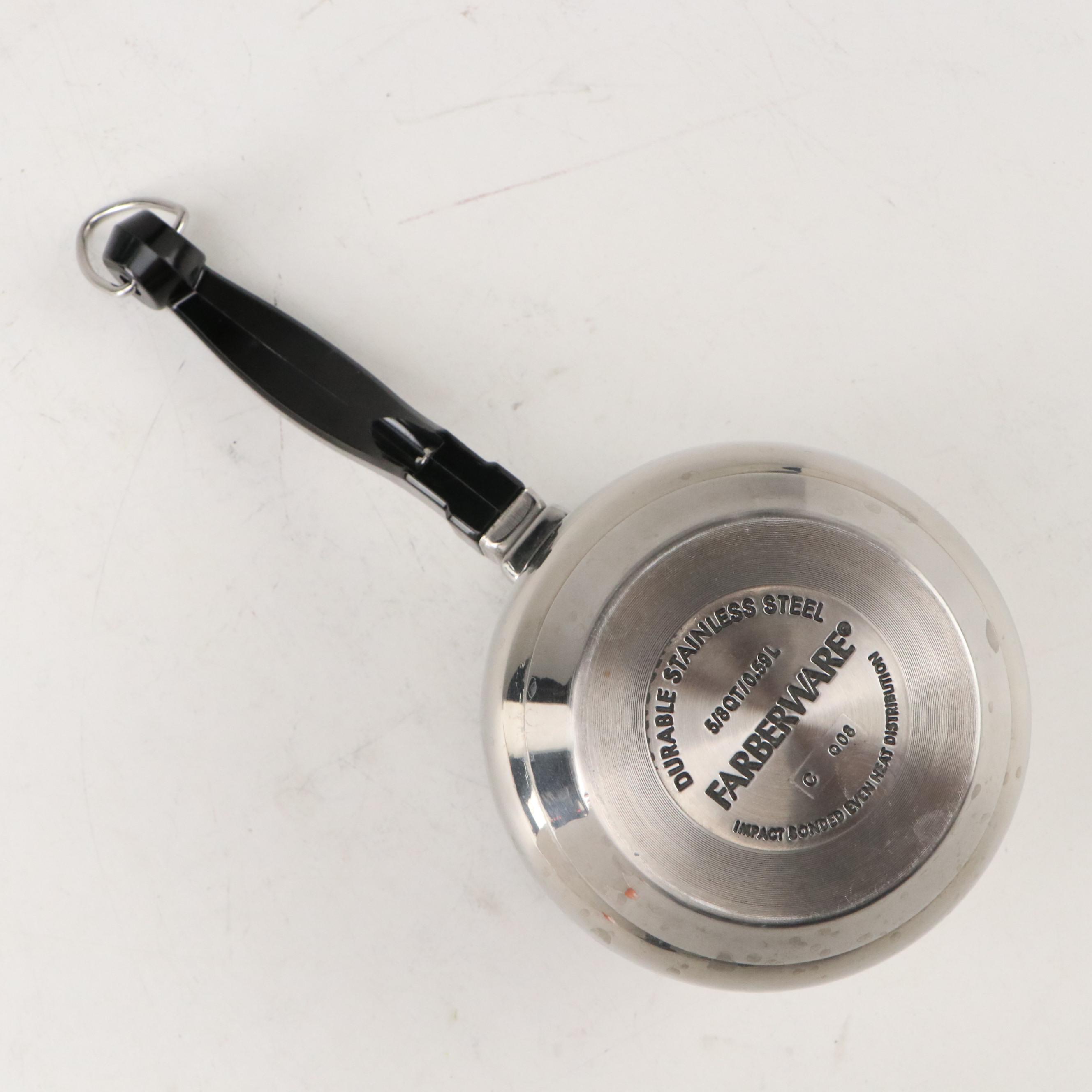 Farberware Aluminum-Clad Stainless Steel Electric Skillet with Pots and Pans