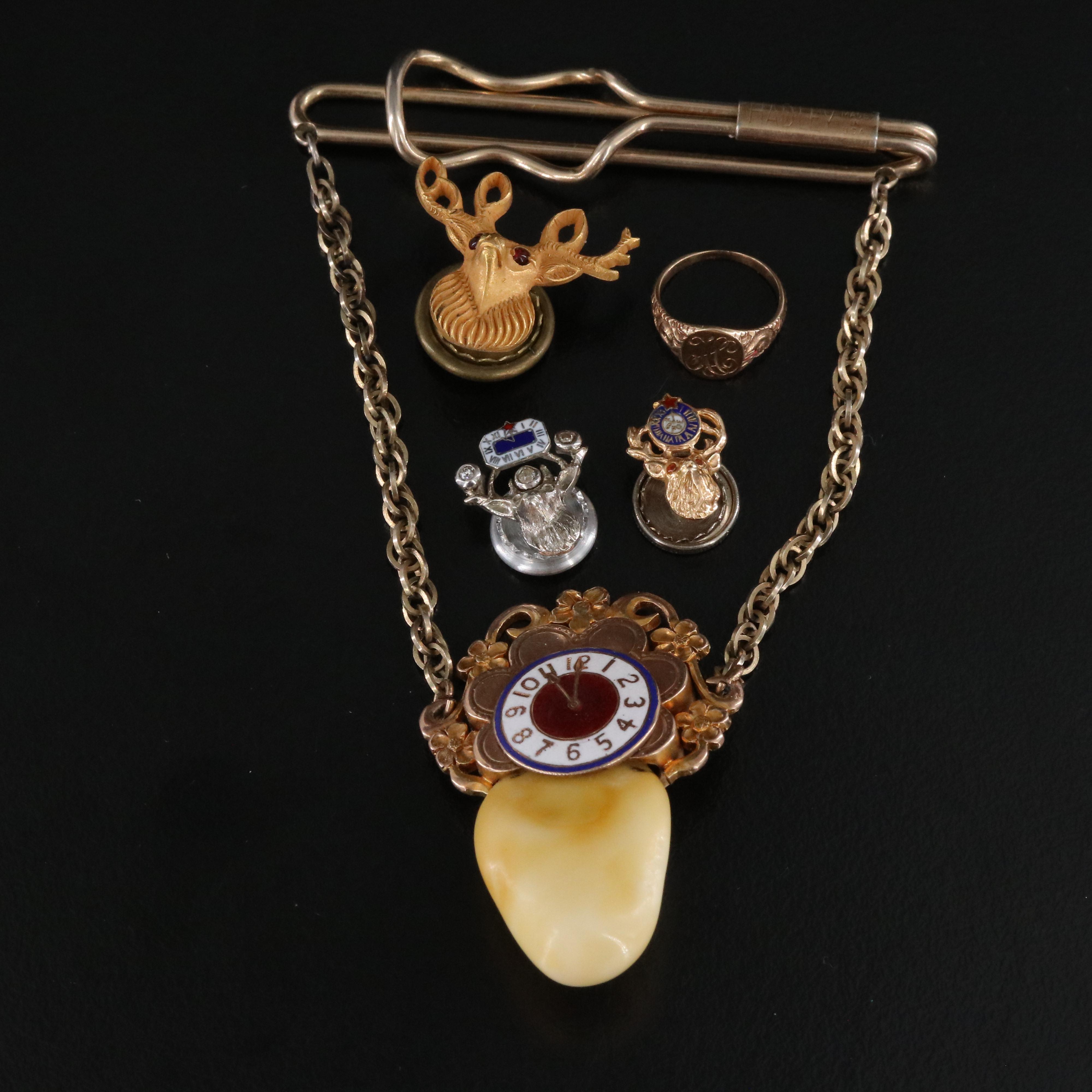 Benevolent and Protective Order of Elk Collection Featuring 10K and Elk Tooth