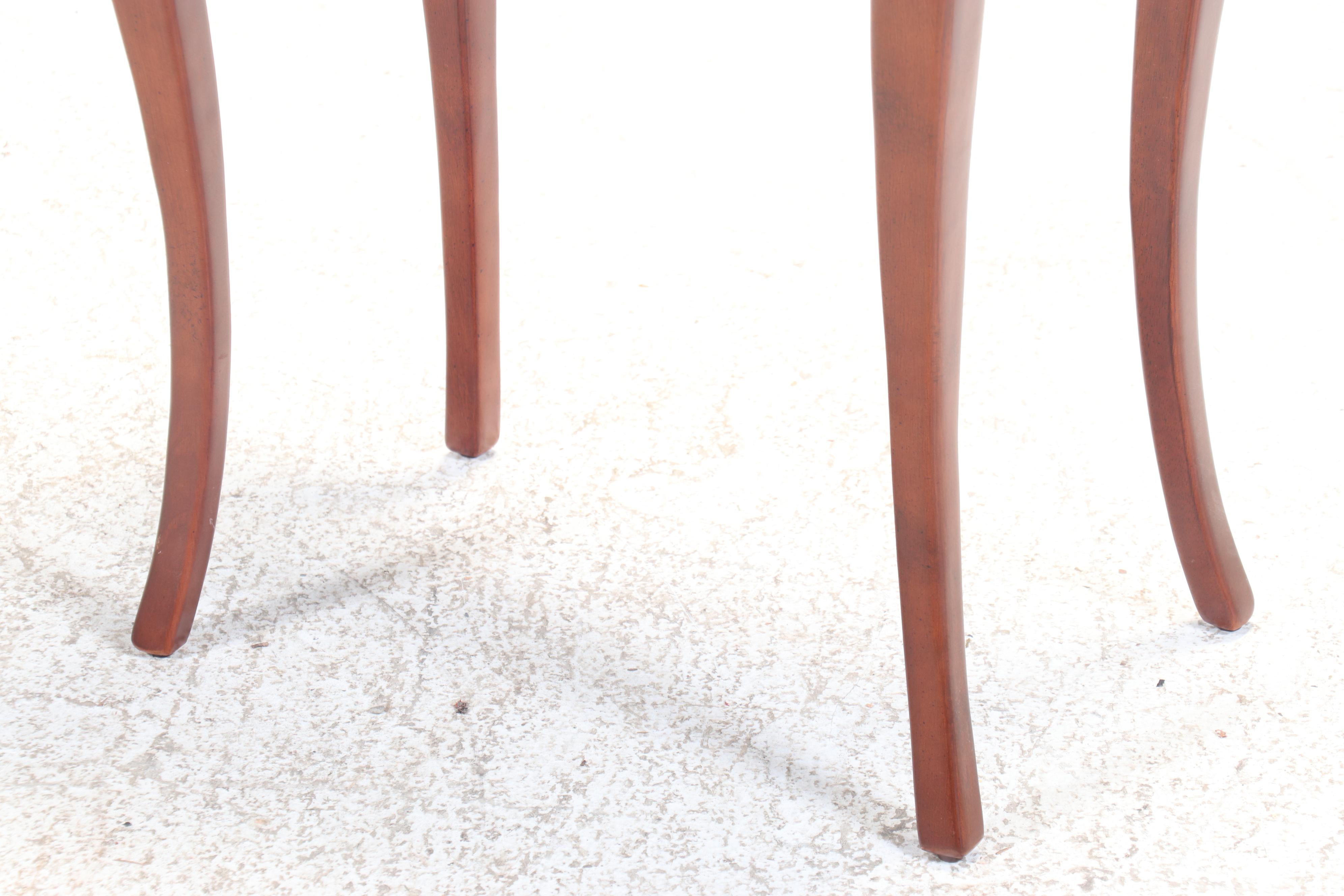 The Bombay Company French Style Burl Wood Dressing Table with Jewelry Drawer