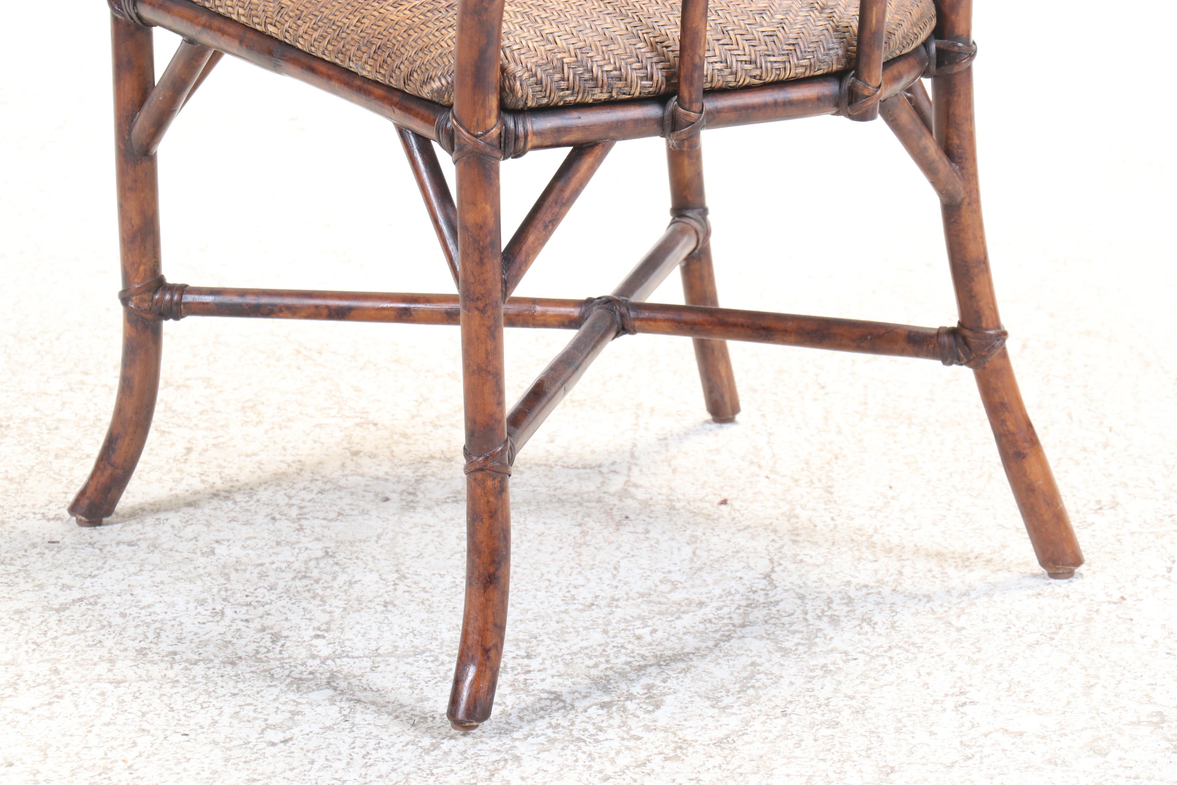 Pair of Pier 1 Imports Rattan Armchairs