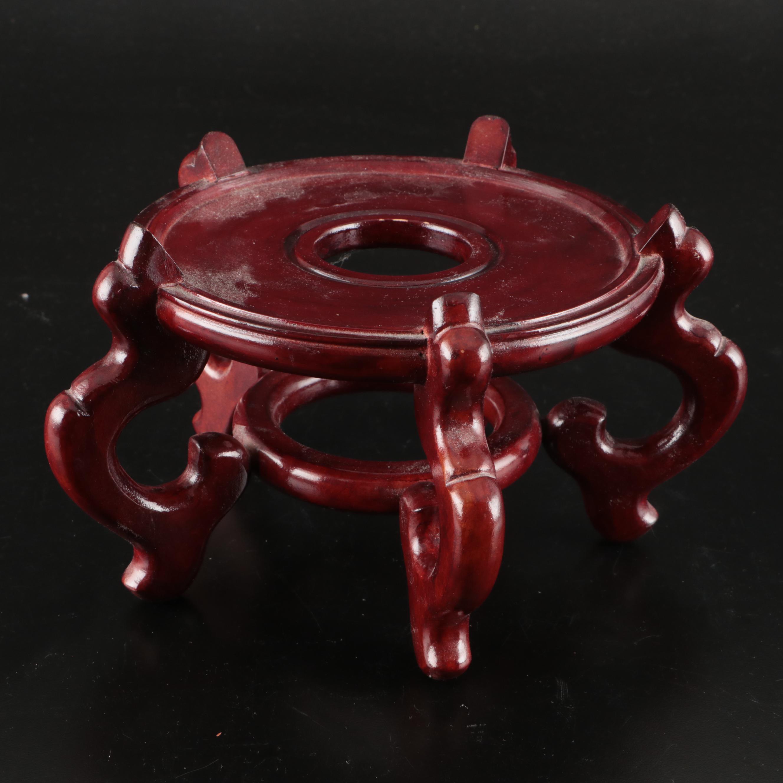 Bombay Blue and White "Double Happiness" Porcelain Planter and Bowl with Stands