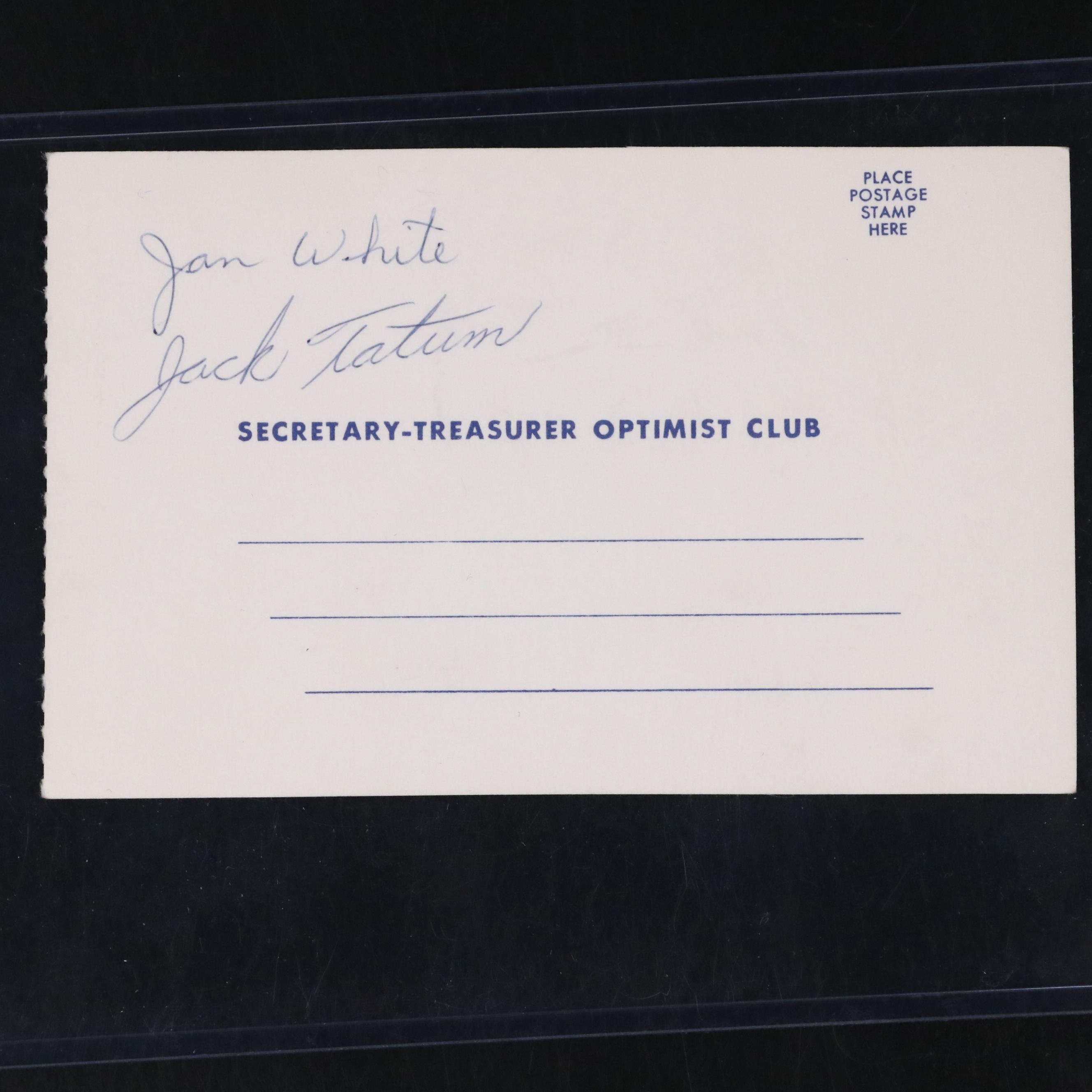 Dick LeBeau, Jack Tatum, Marcus Freeman, and More Signed Football Pieces