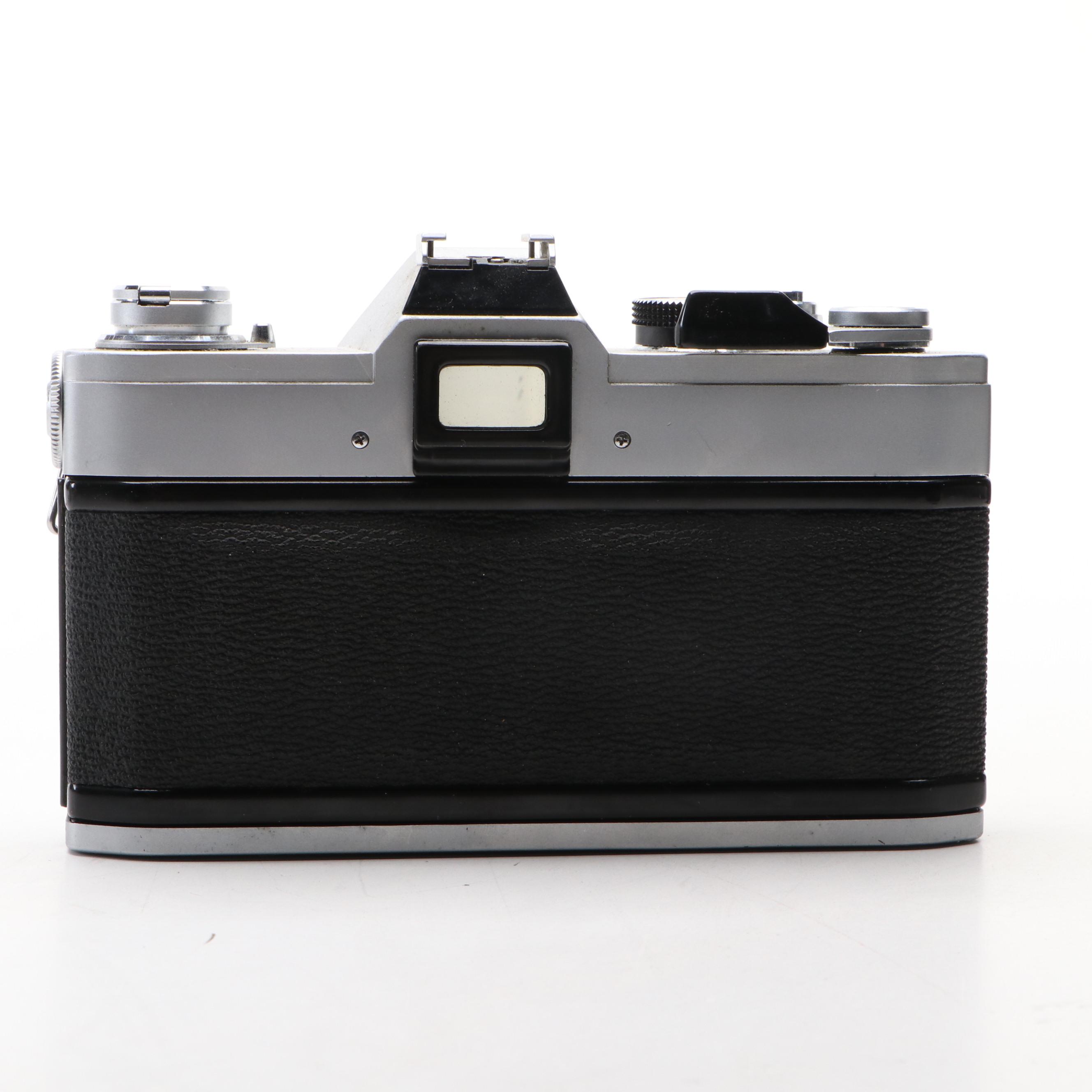 Canon FTb QL SLR and Kodak Target Six-20 Box Camera, Mid to Late 20th Century